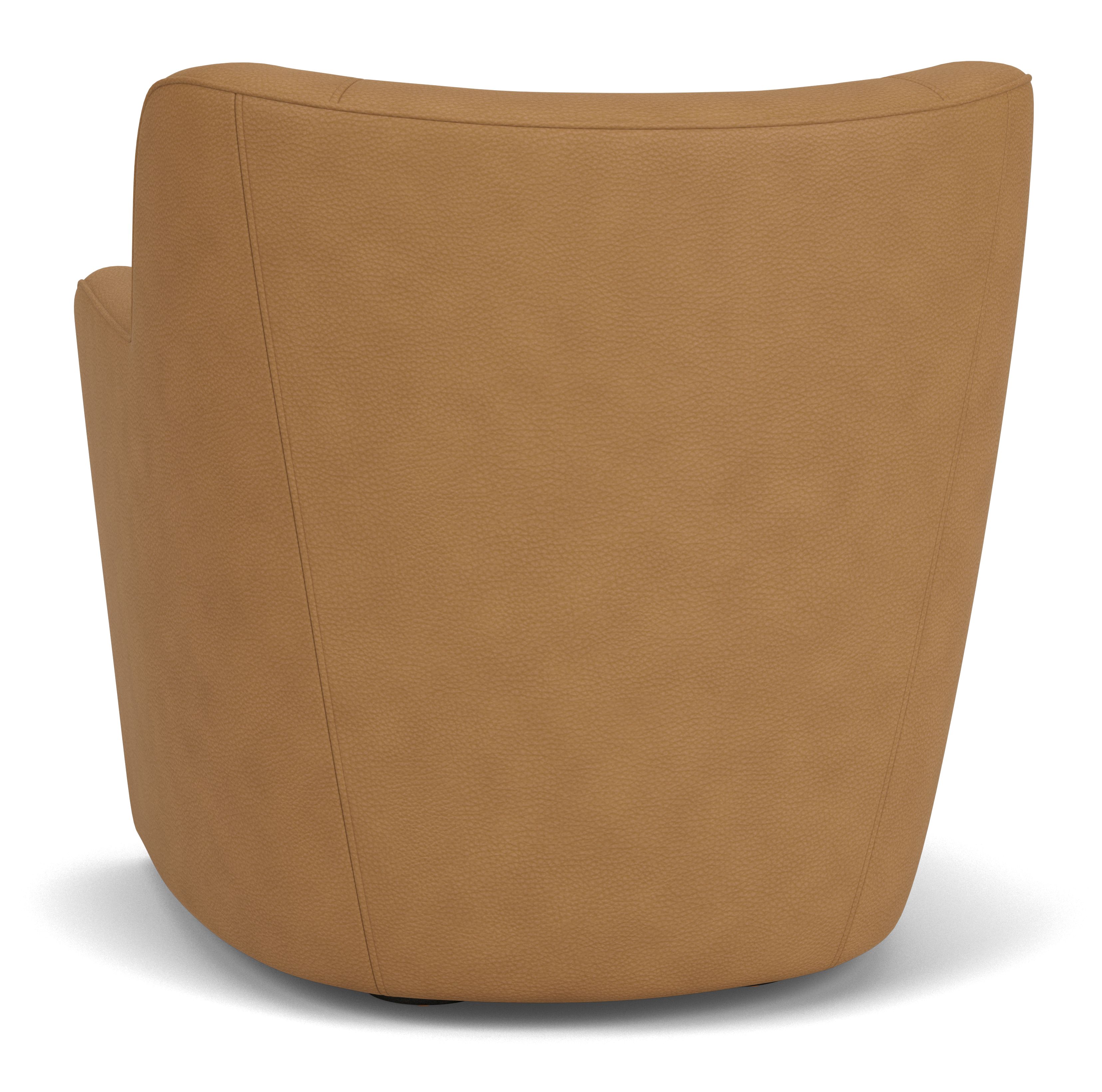 Back view of Lily Chair in Leather