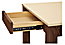 Detail of Linden 60w 30d 36h Two-Drawer Counter Table.