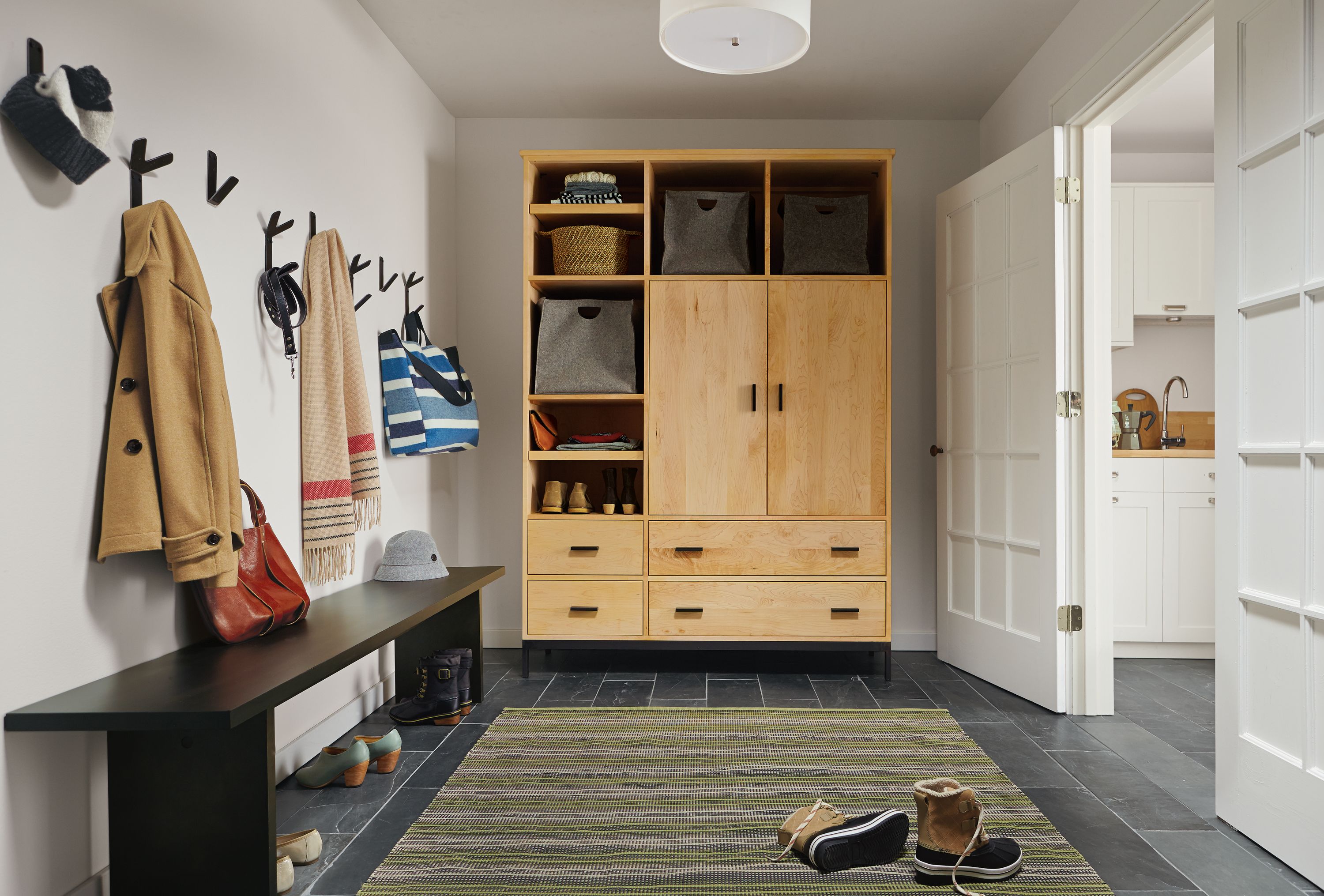 Entryway cabinet outlet with drawers