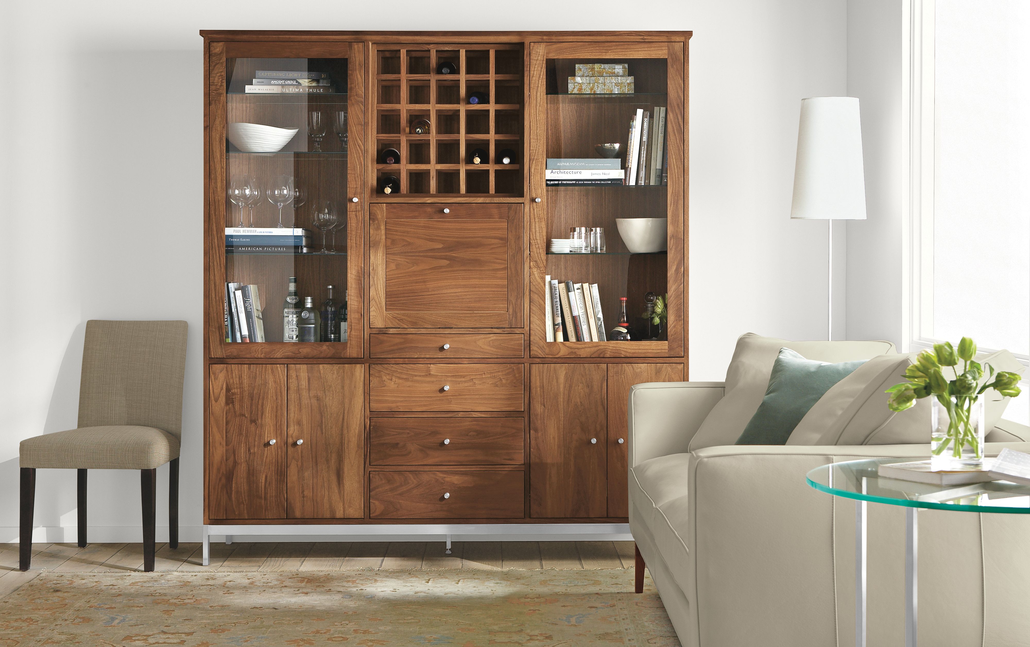 Linear Custom Cabinet Entryway Storage - Custom - Room & Board