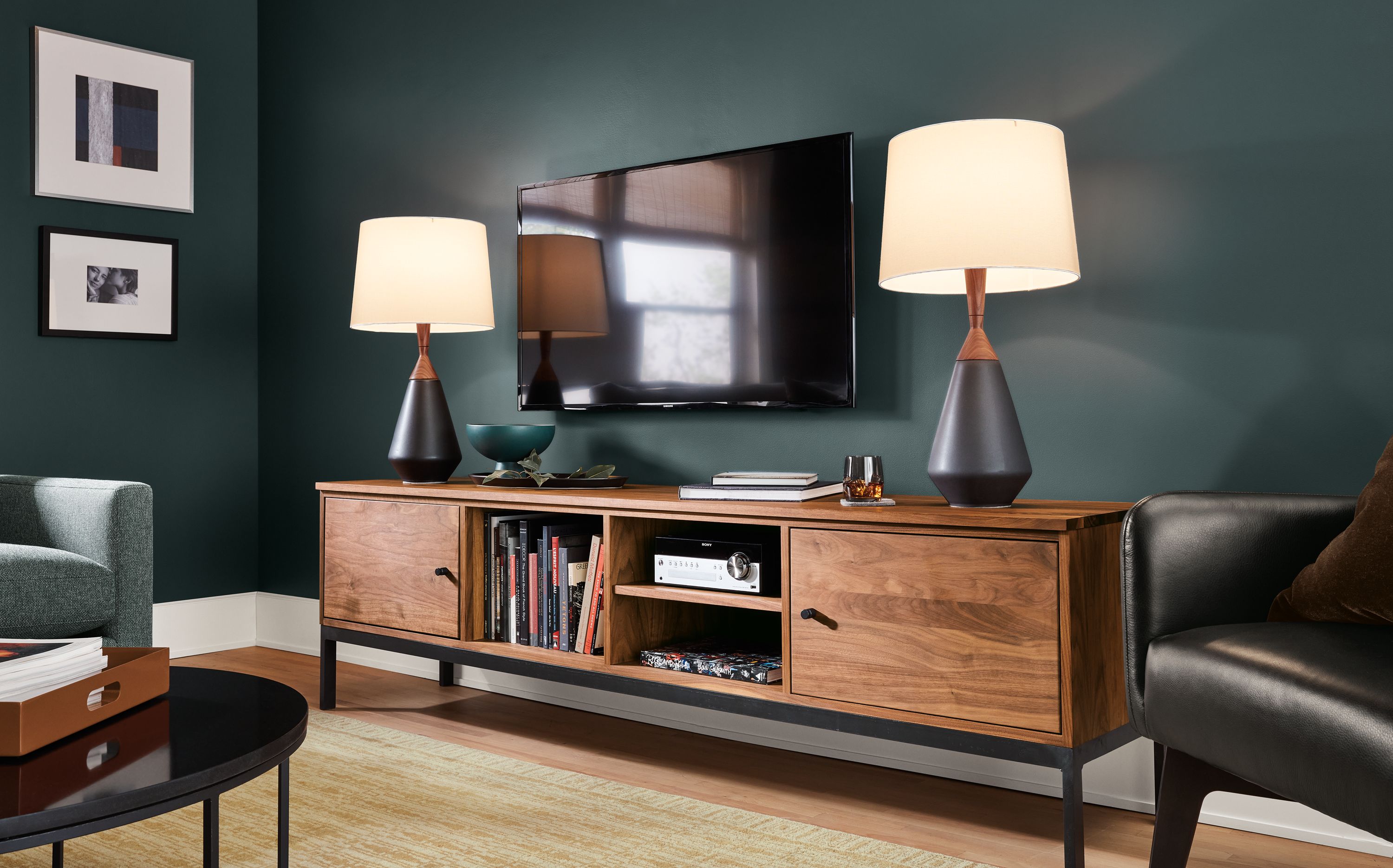 Room and store board media console