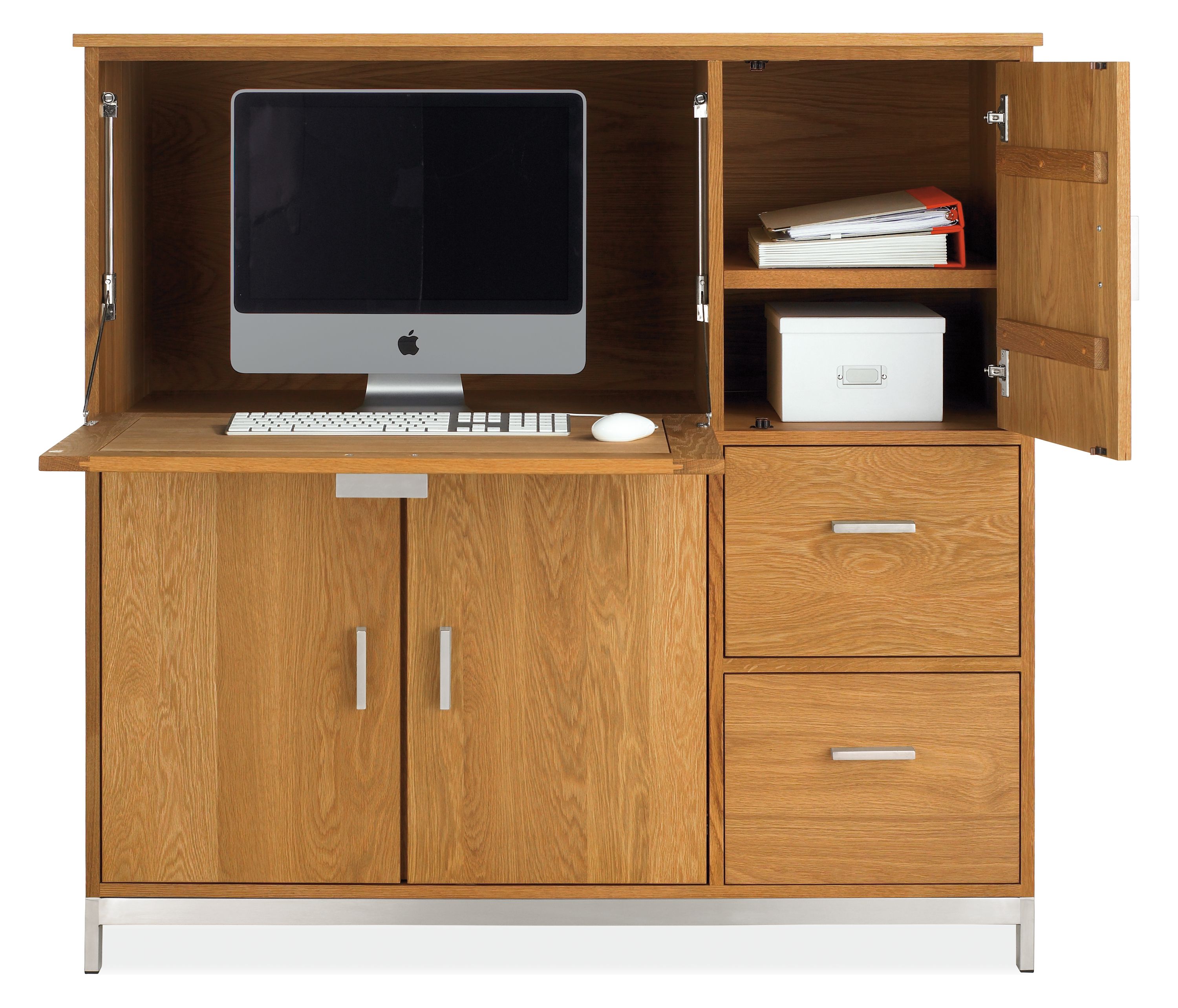 Room and board linear office armoire discount
