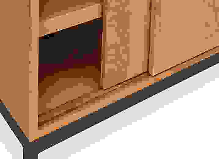 Detail of Linear Custom Sliding Door Detail.