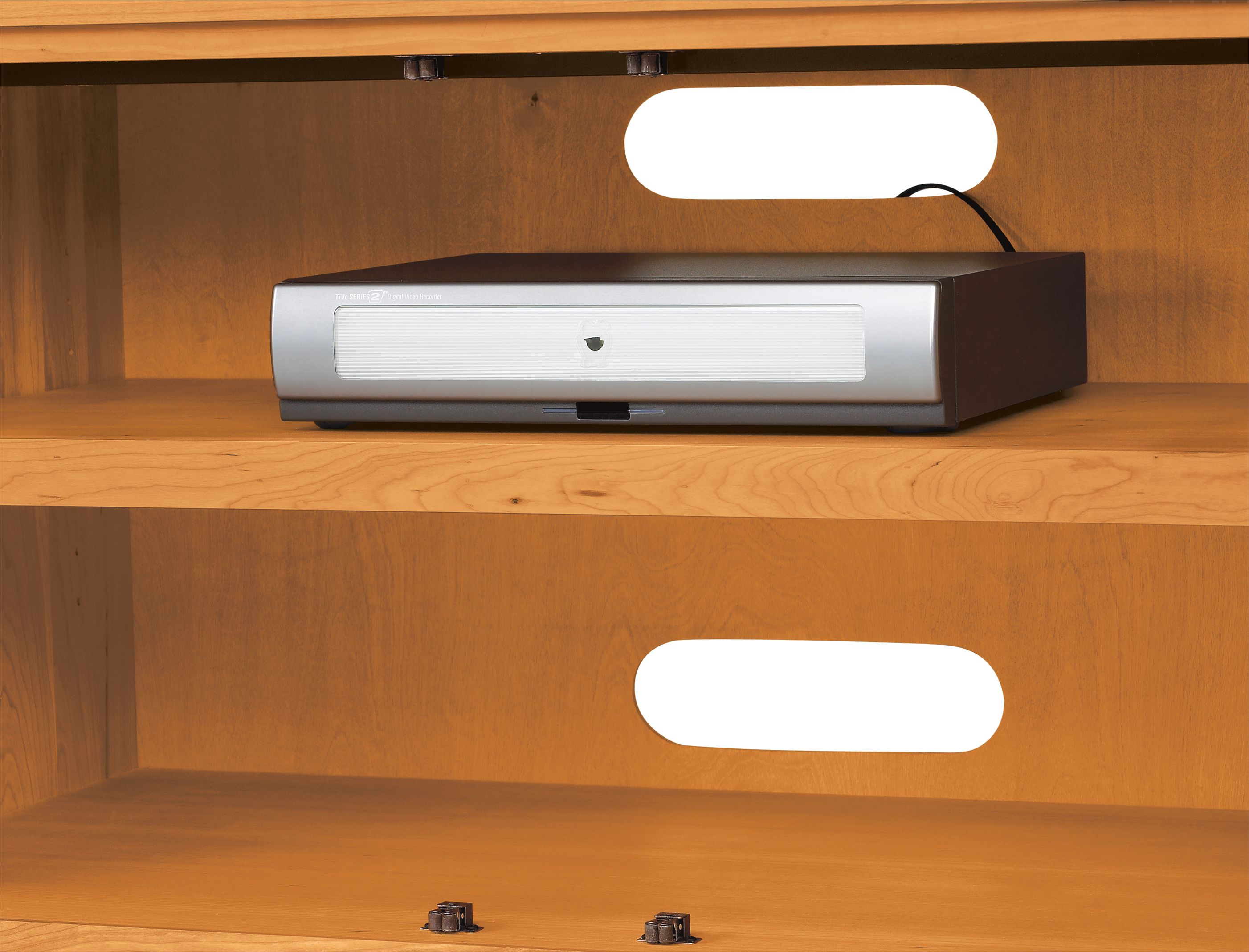 Detail of Linear cord management detail.