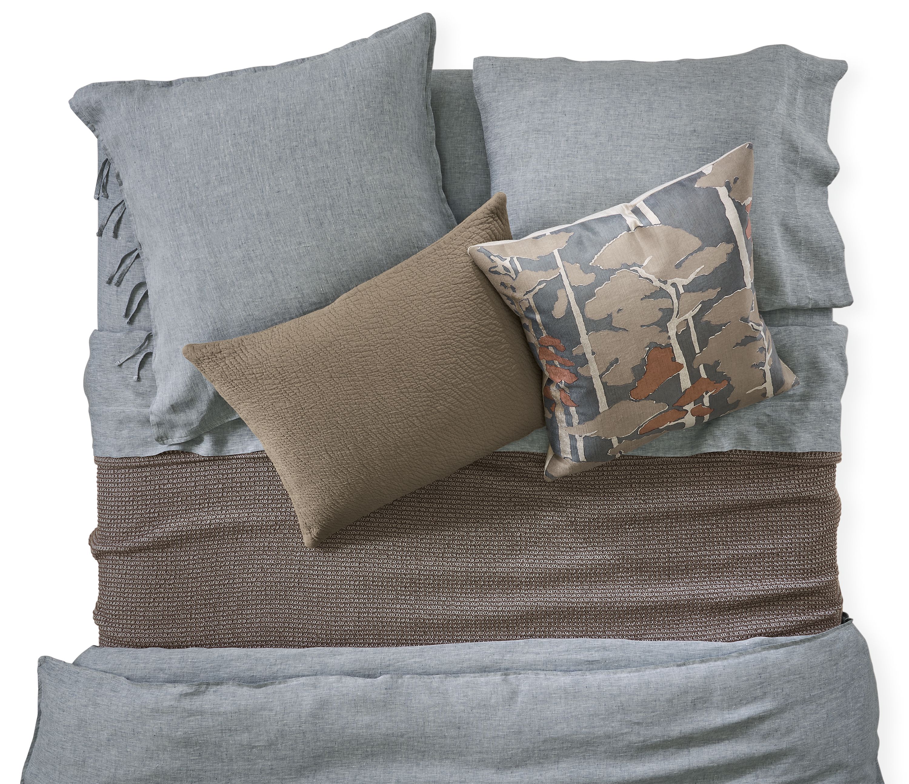 Earthy Blue Bedding Bundle