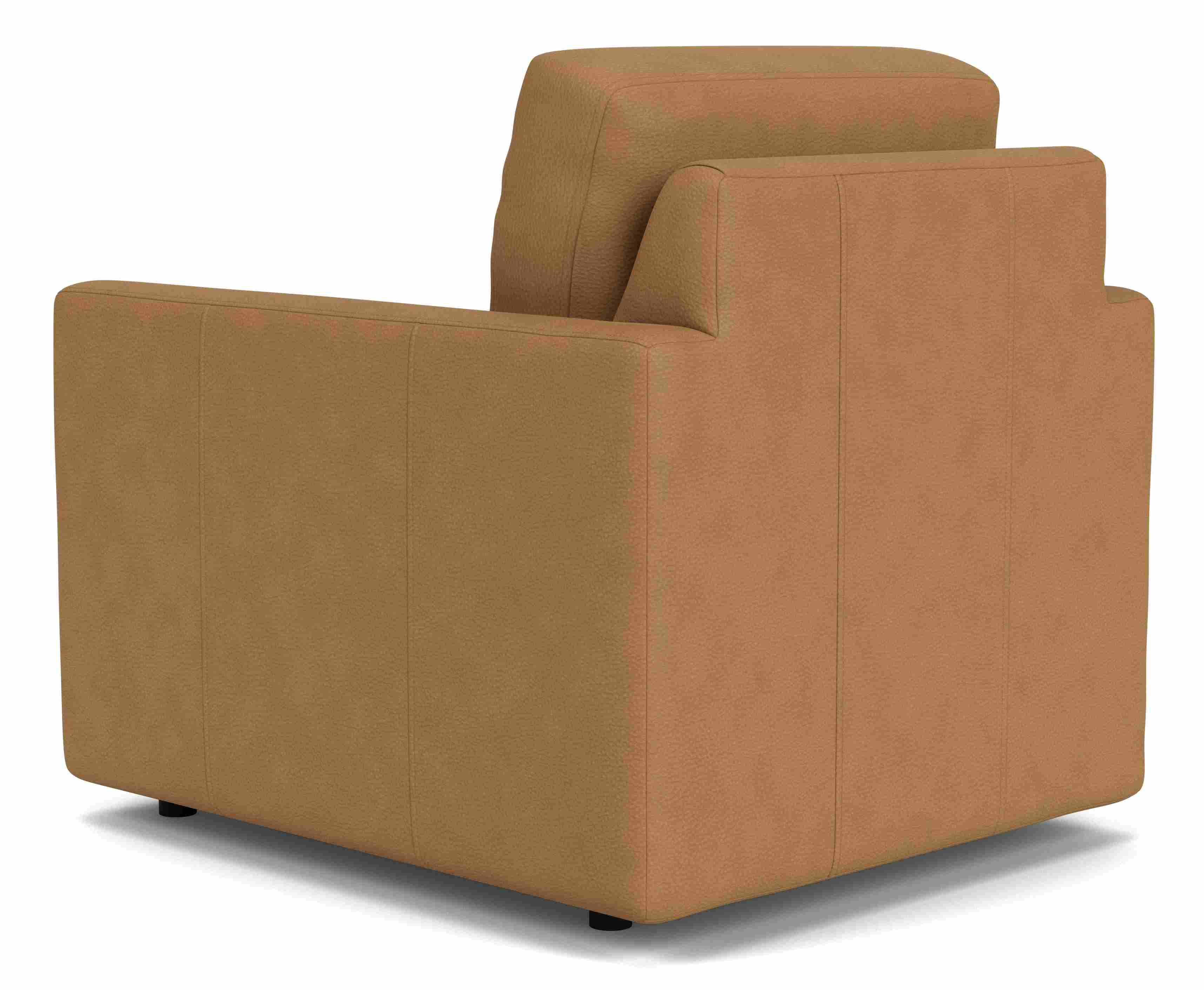 Back view of Linger 32" Chair in Leather