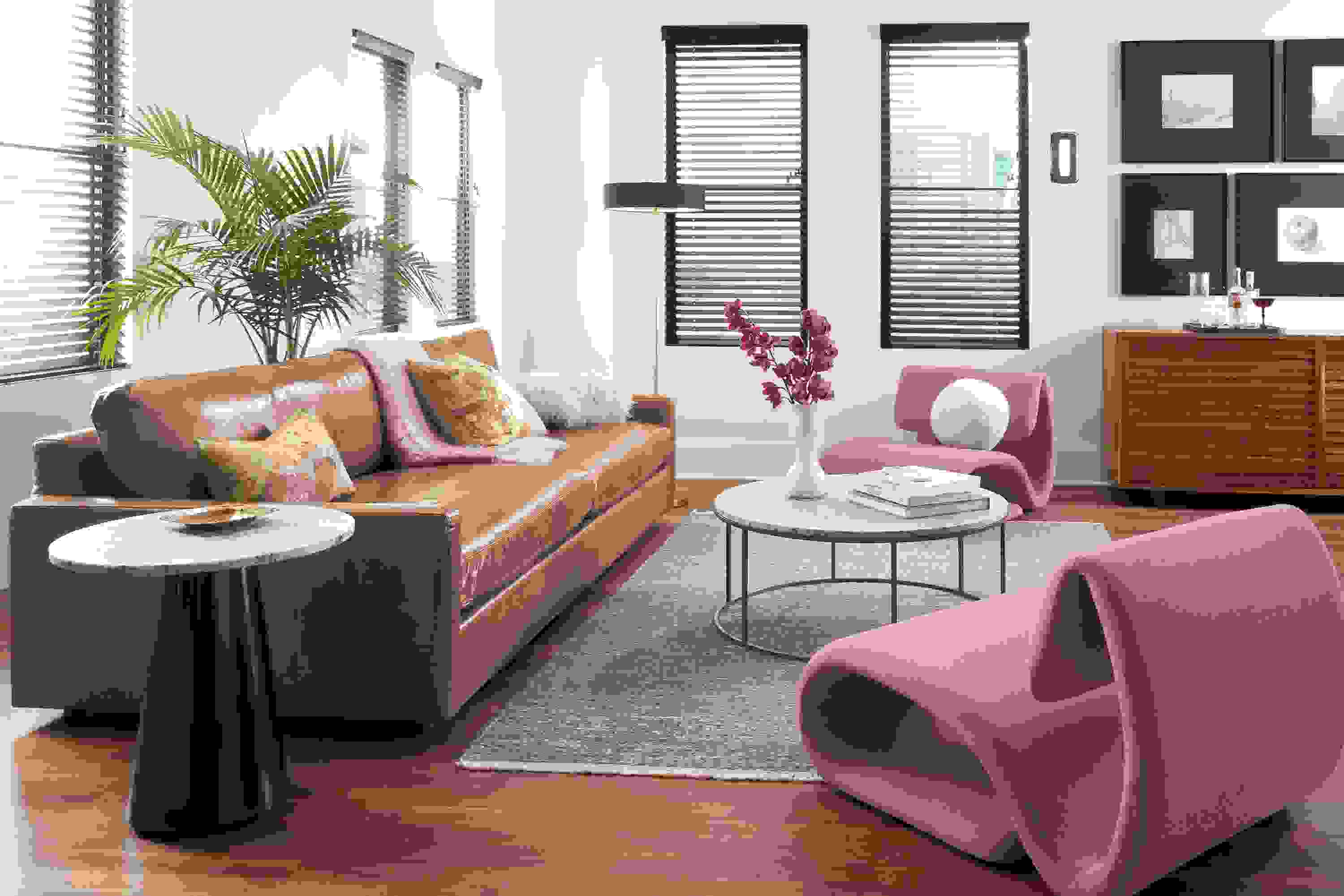 Tyne Round Coffee Tables Modern Living Room Furniture Room & Board