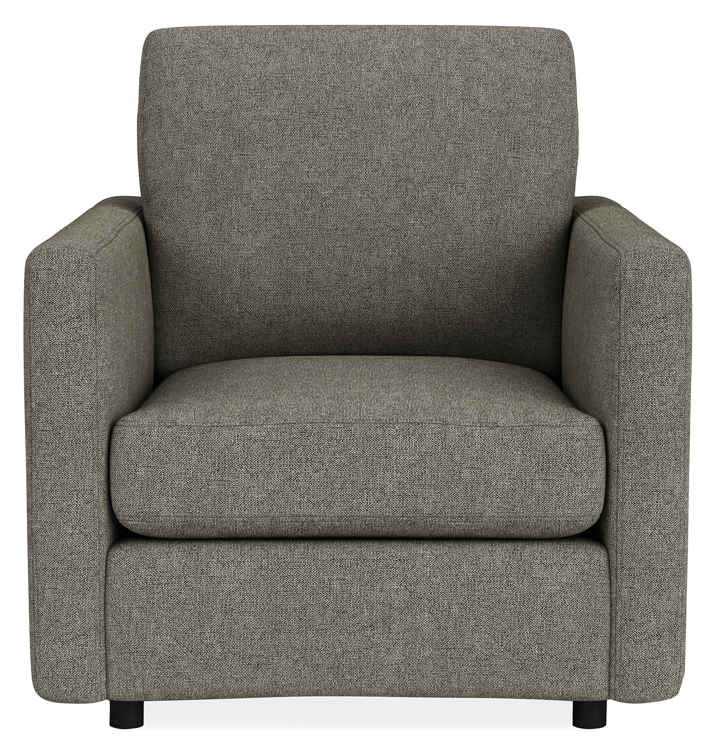 Front view of Linger 32" Chair in Tepic Fabric.