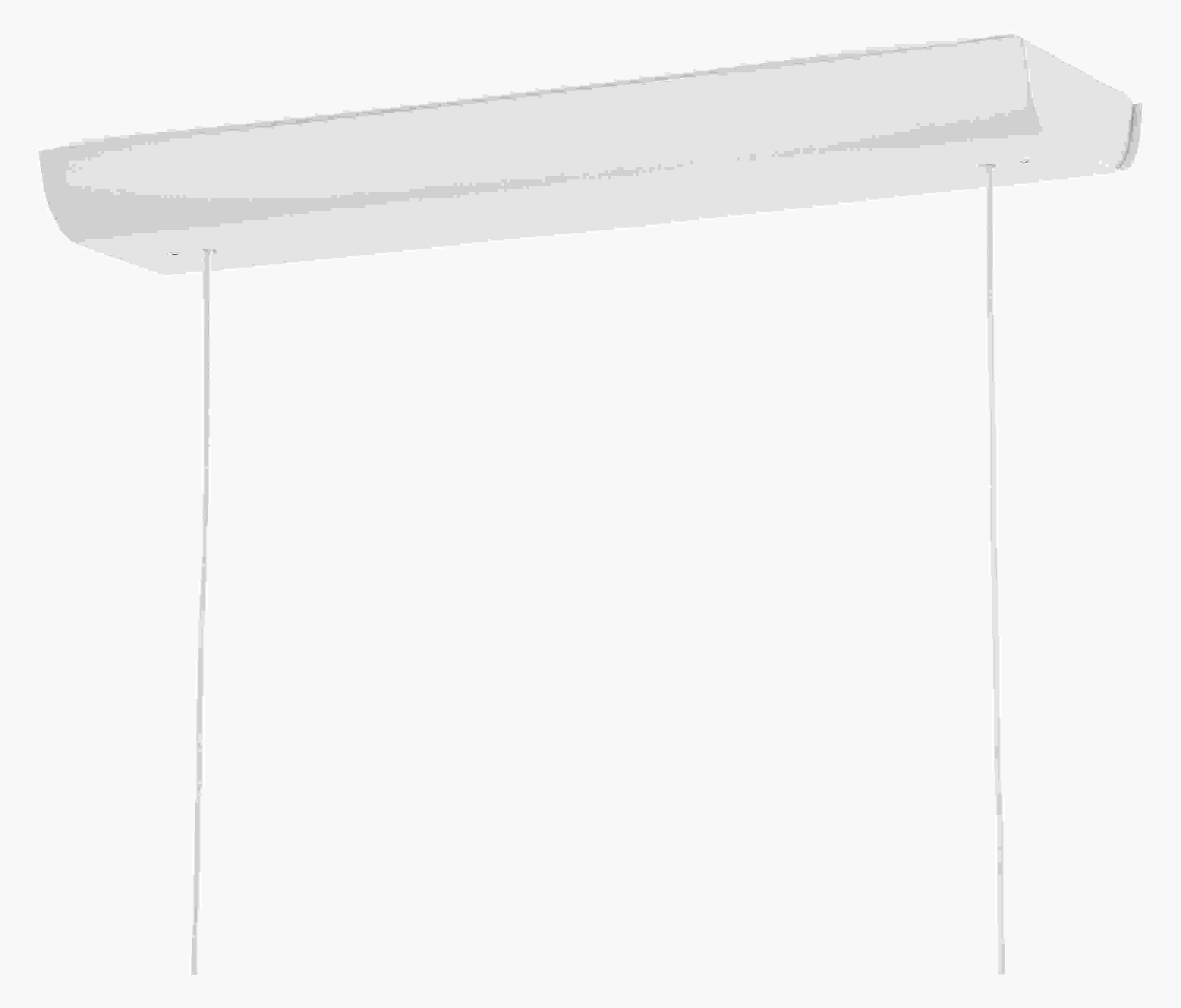 Detail of Ceiling Plate for Lumi Pendants in white.