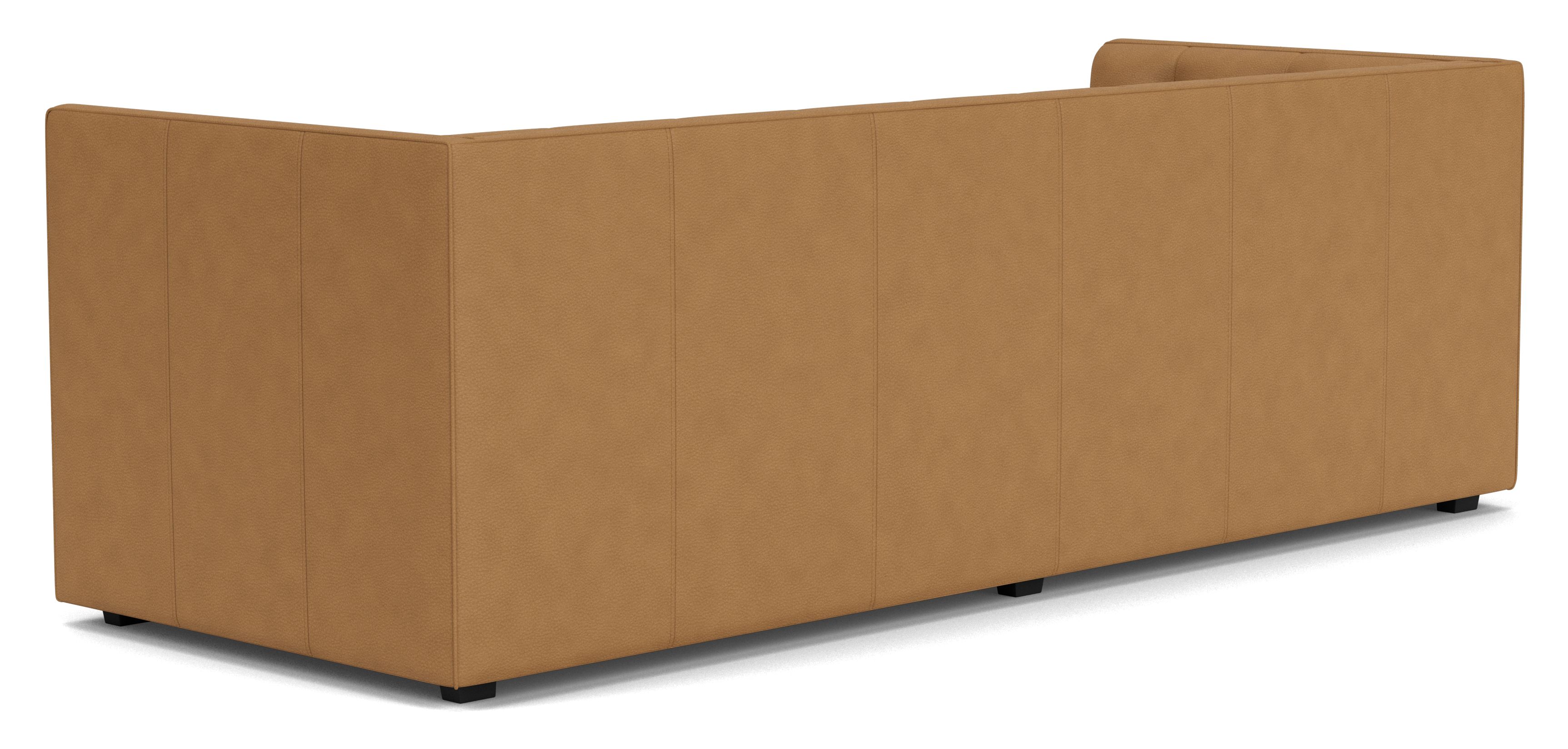 Back view of Macalester 90" Sofa in Leather