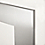 Detail of Manhattan Frame 8x10 Centered in Stainless Steel.