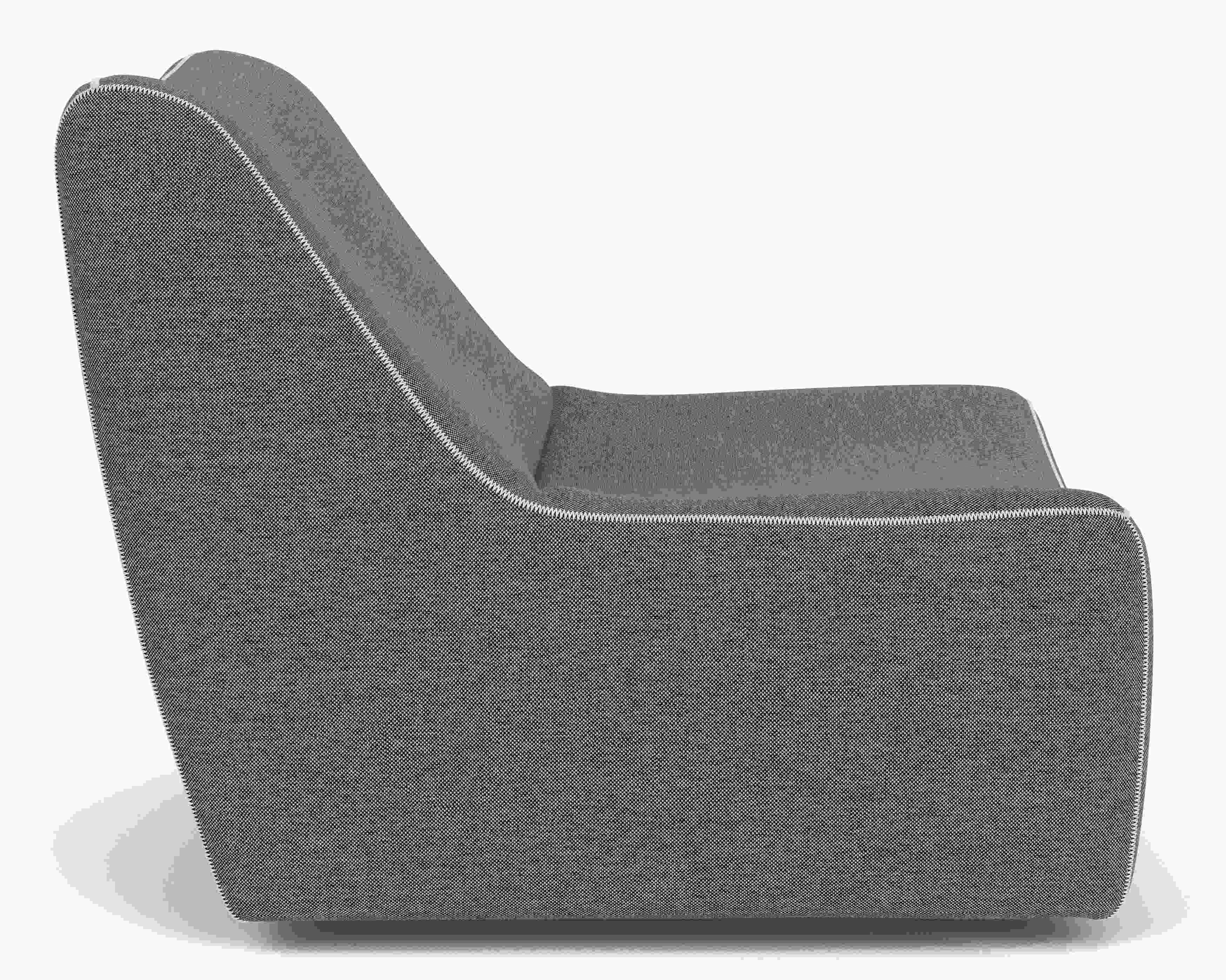 Side view of Maya swivel chair