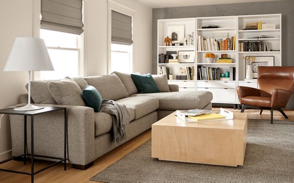 Metro Sectionals - Modern Living Room Furniture - Room & Board