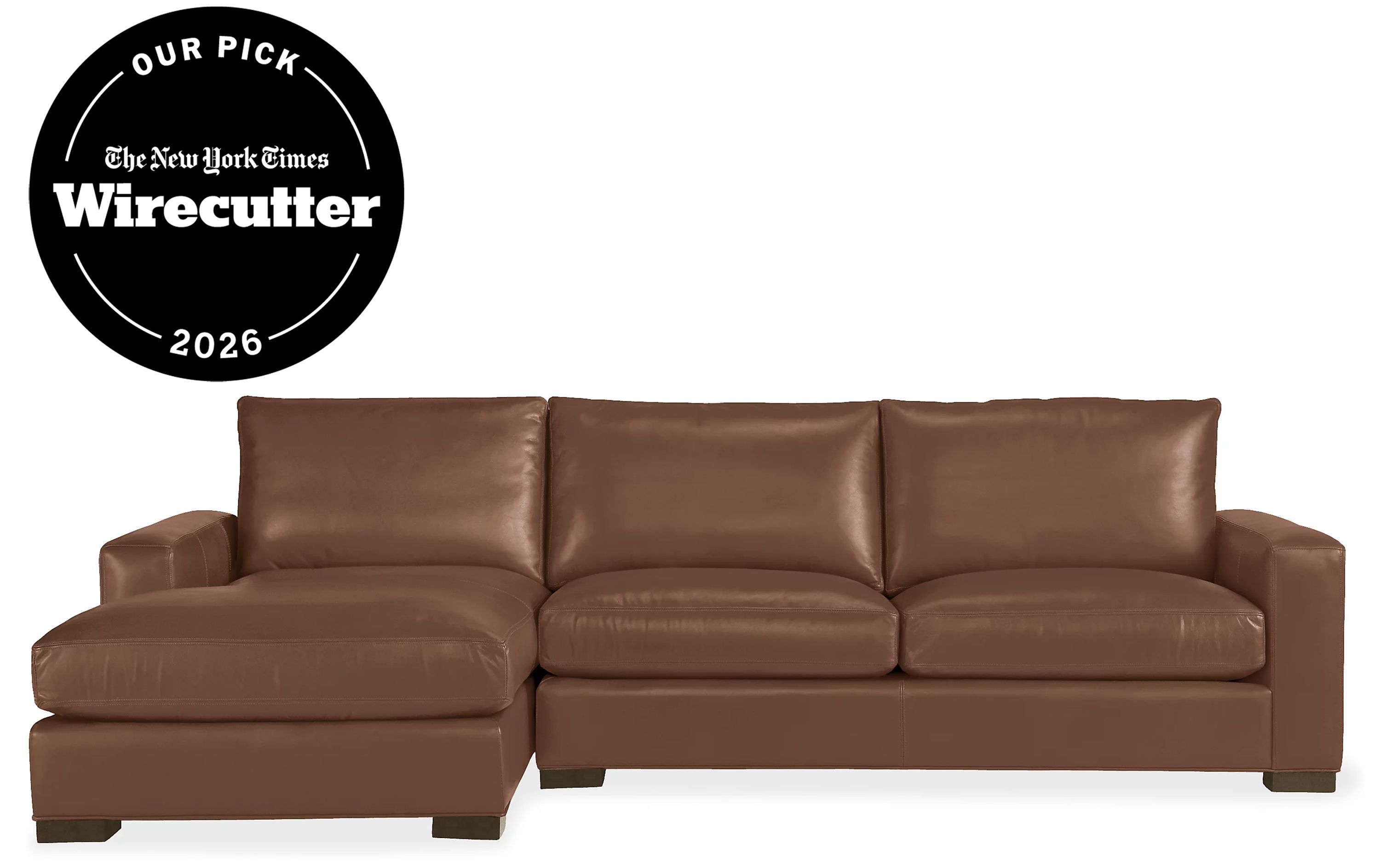 Metro Leather Sofas with Chaise