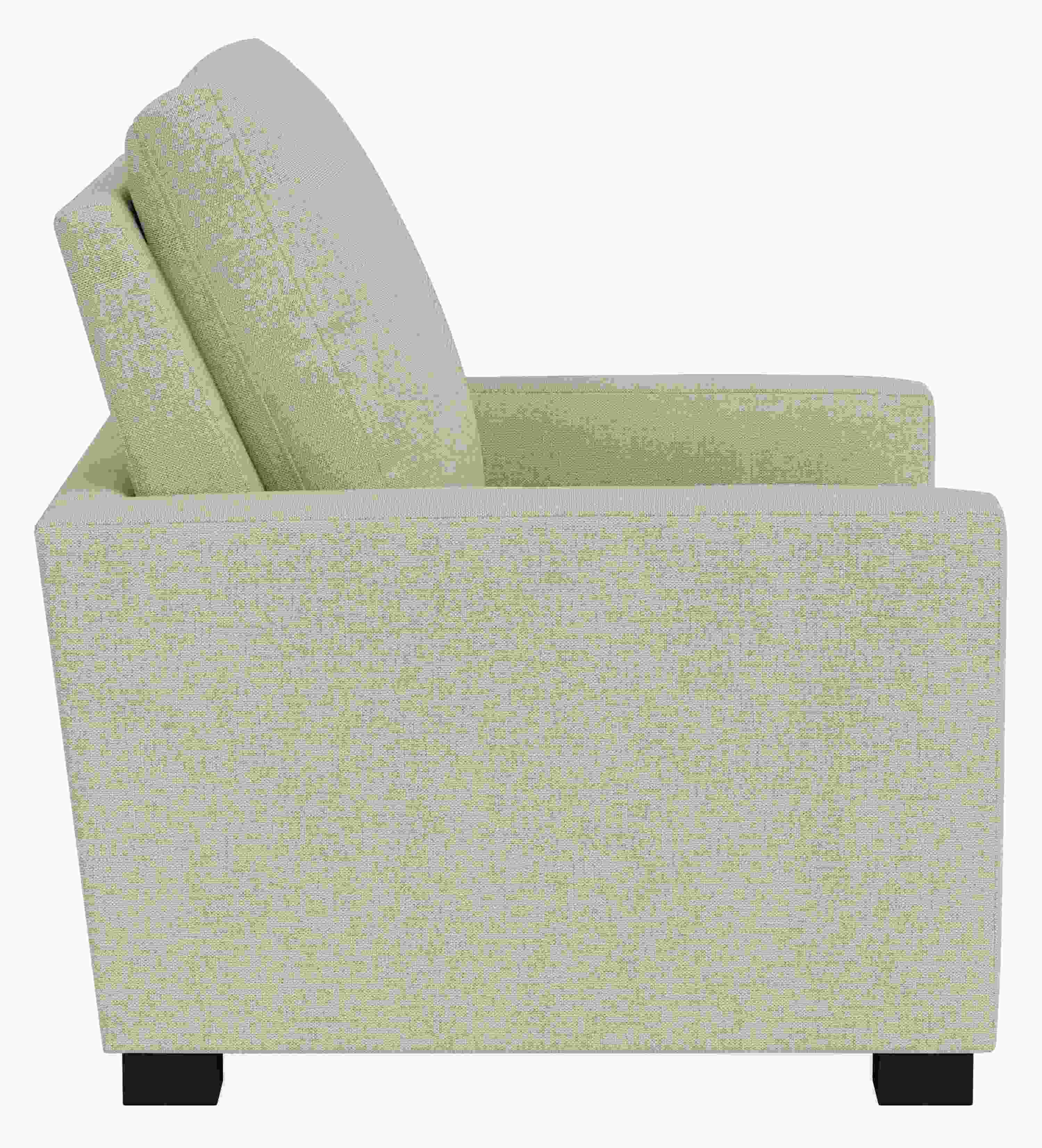 Side view of Milton Power Recliner Large in Sumner Linen.