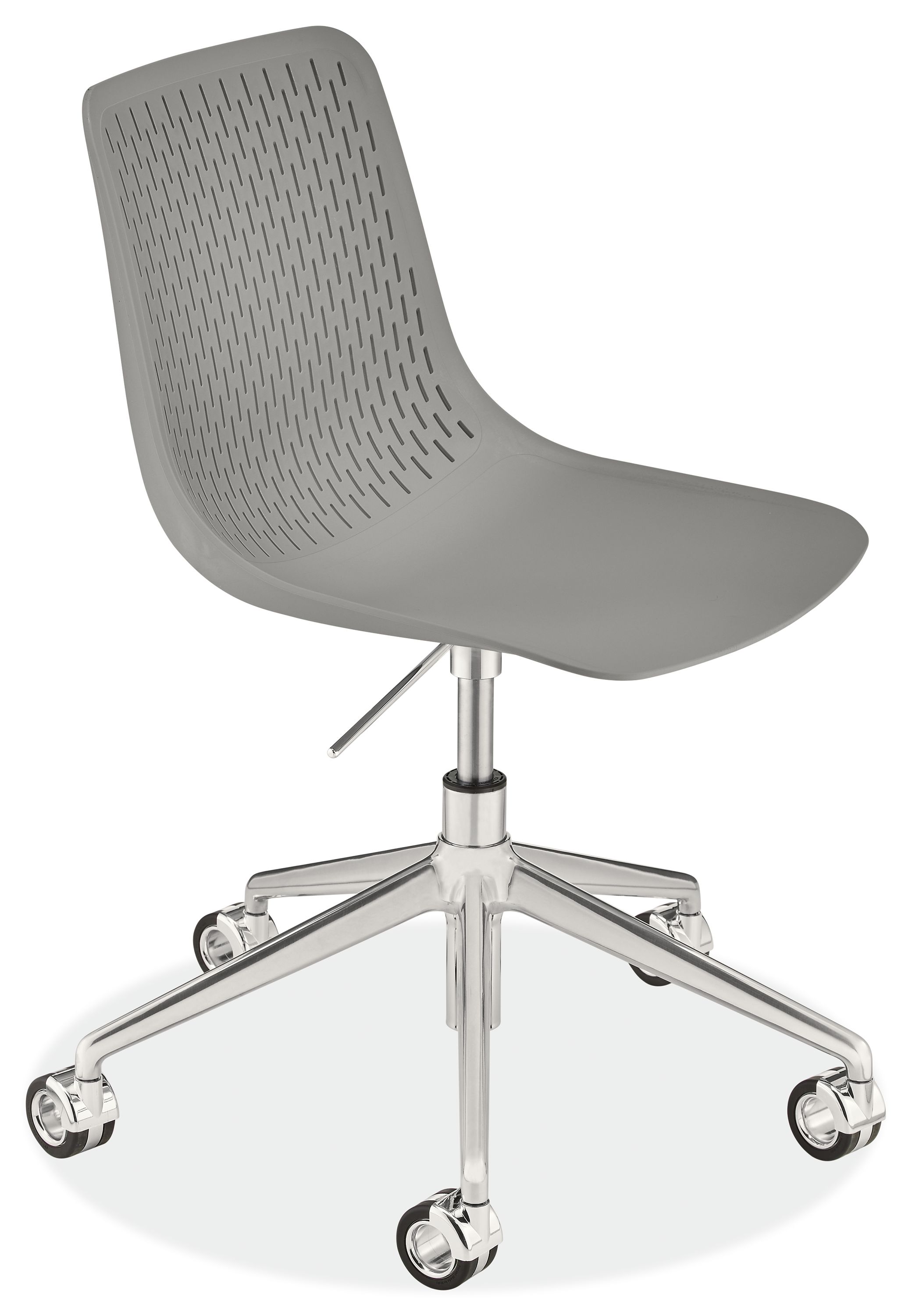 Hay - About A Chair AAC 50 with gas lift, aluminum white / white 2. 0