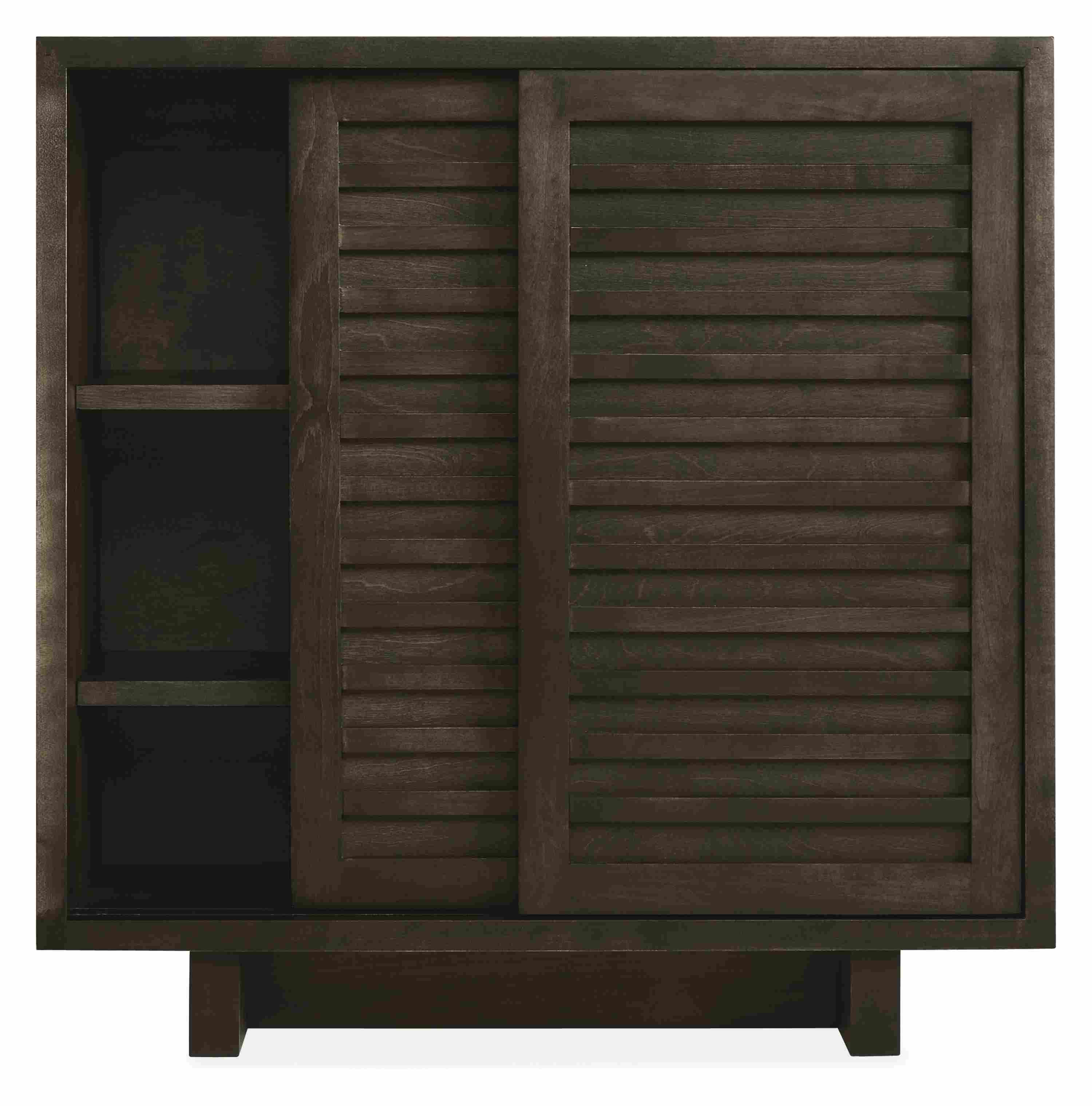 Open detail of Moro 30w 12d 30h Storage Cabinet.