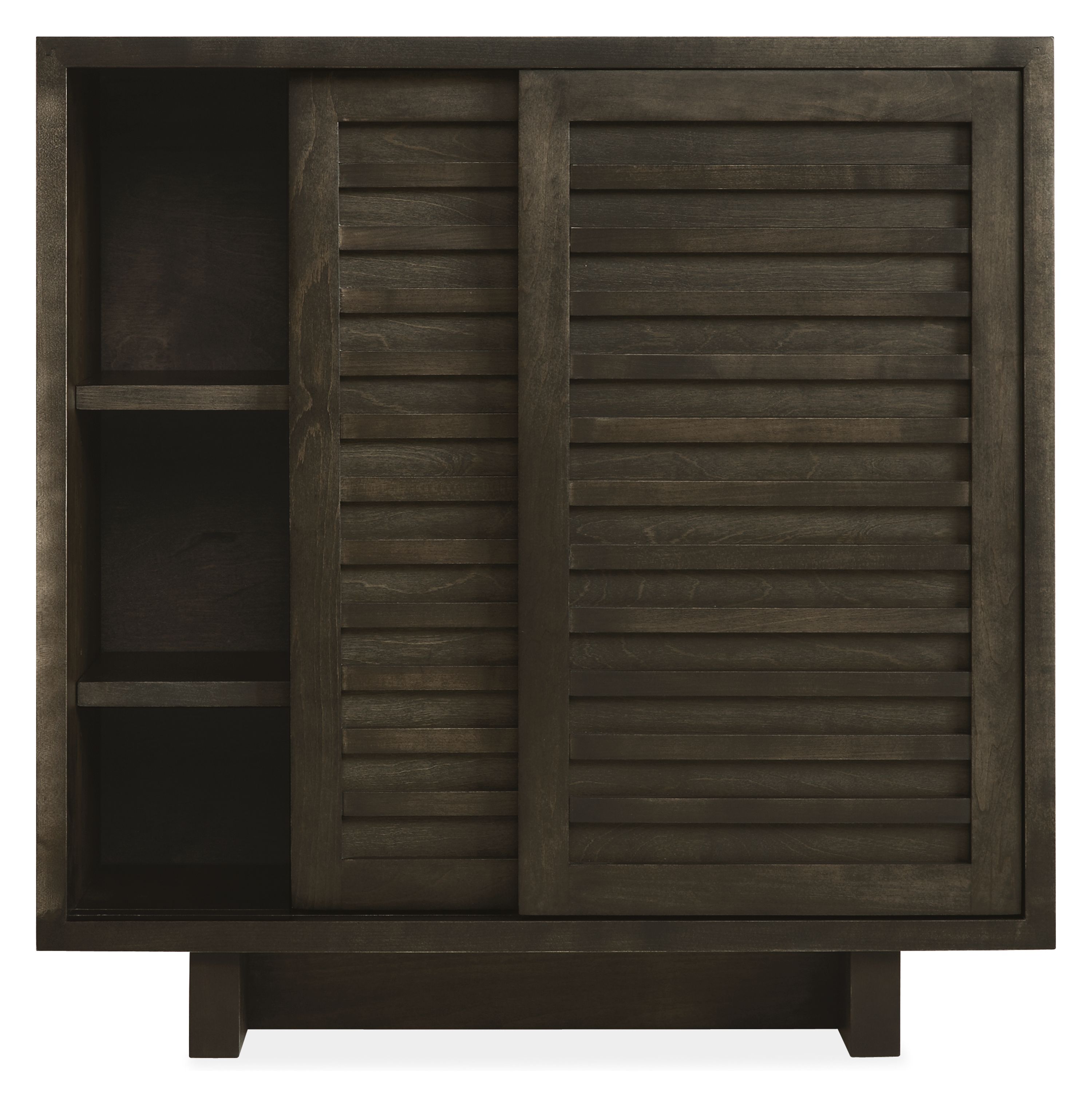 Open detail of Moro 30w 12d 30h Storage Cabinet.