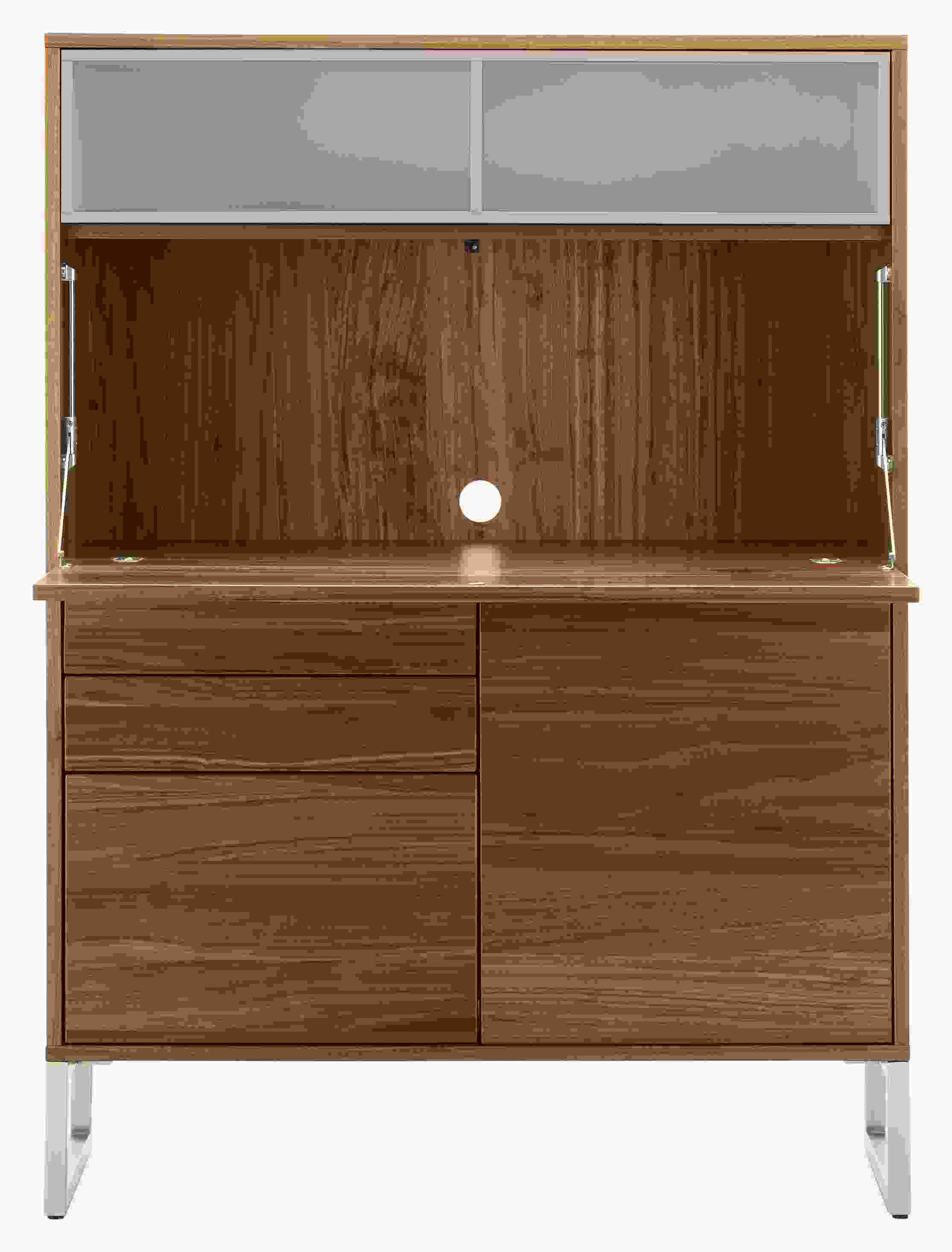 Open detail of Mosby 40w 16d 54h Office Armoire.