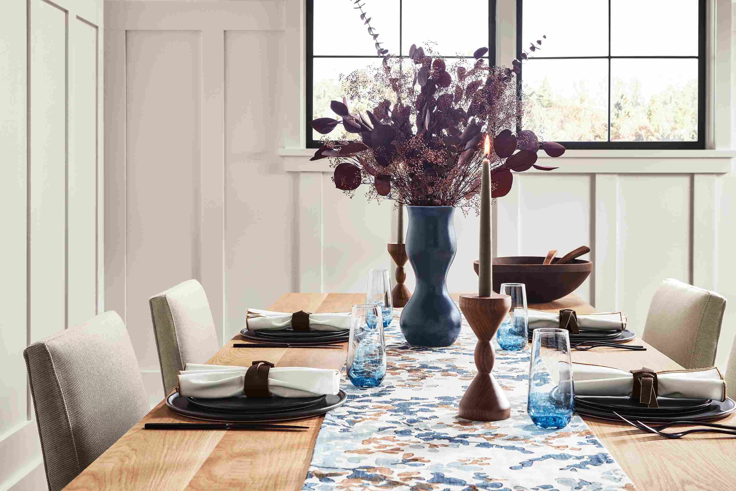 Table setting with Nadia servingware.