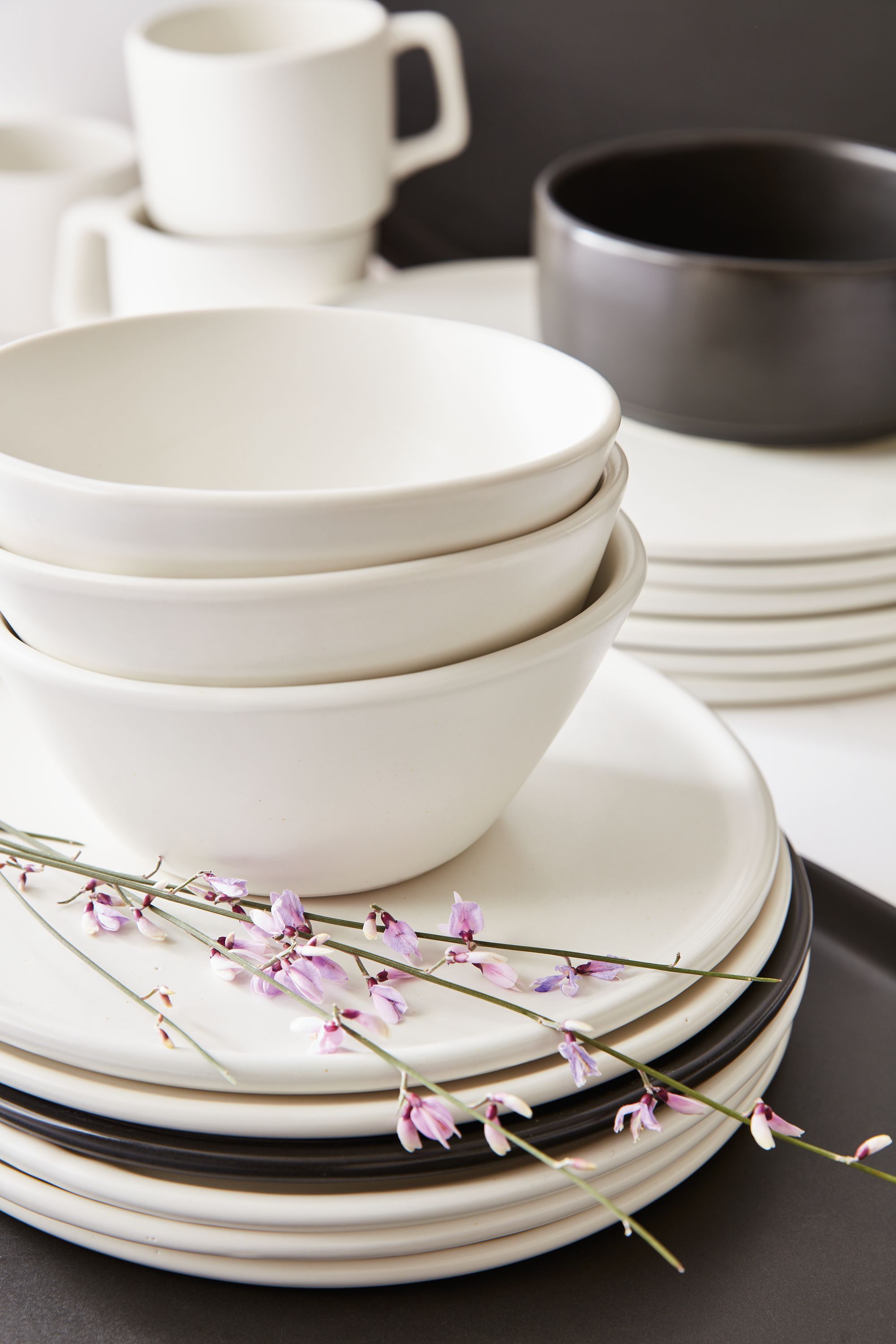 Table setting with Nadia servingware.