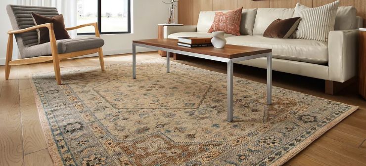 How To Choose A Living Room Rug - Simple Style Co