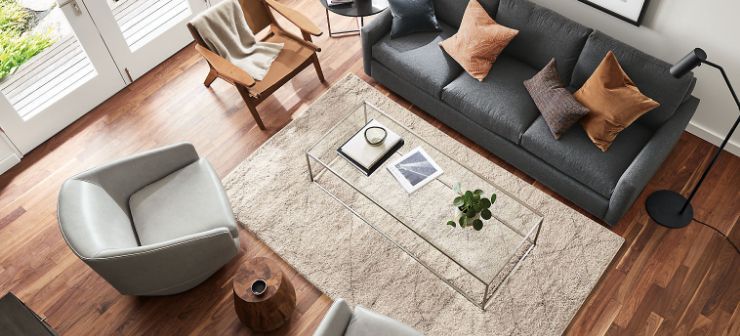 How To Choose Oval Rug Sizes to Style a Room