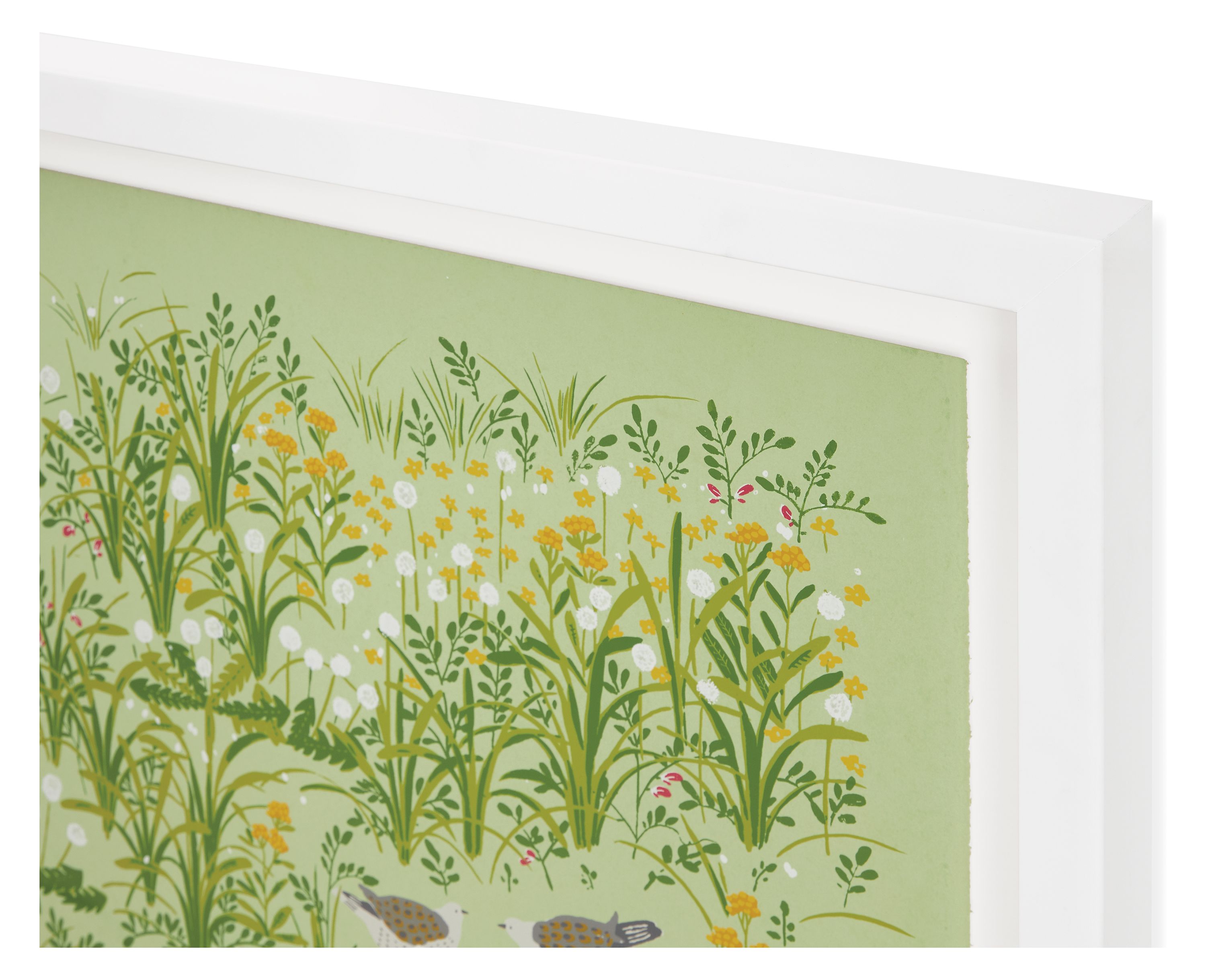 Detail of Haruna Niiya, Fluff Season, 2021, Limited Edition Silkscreen.