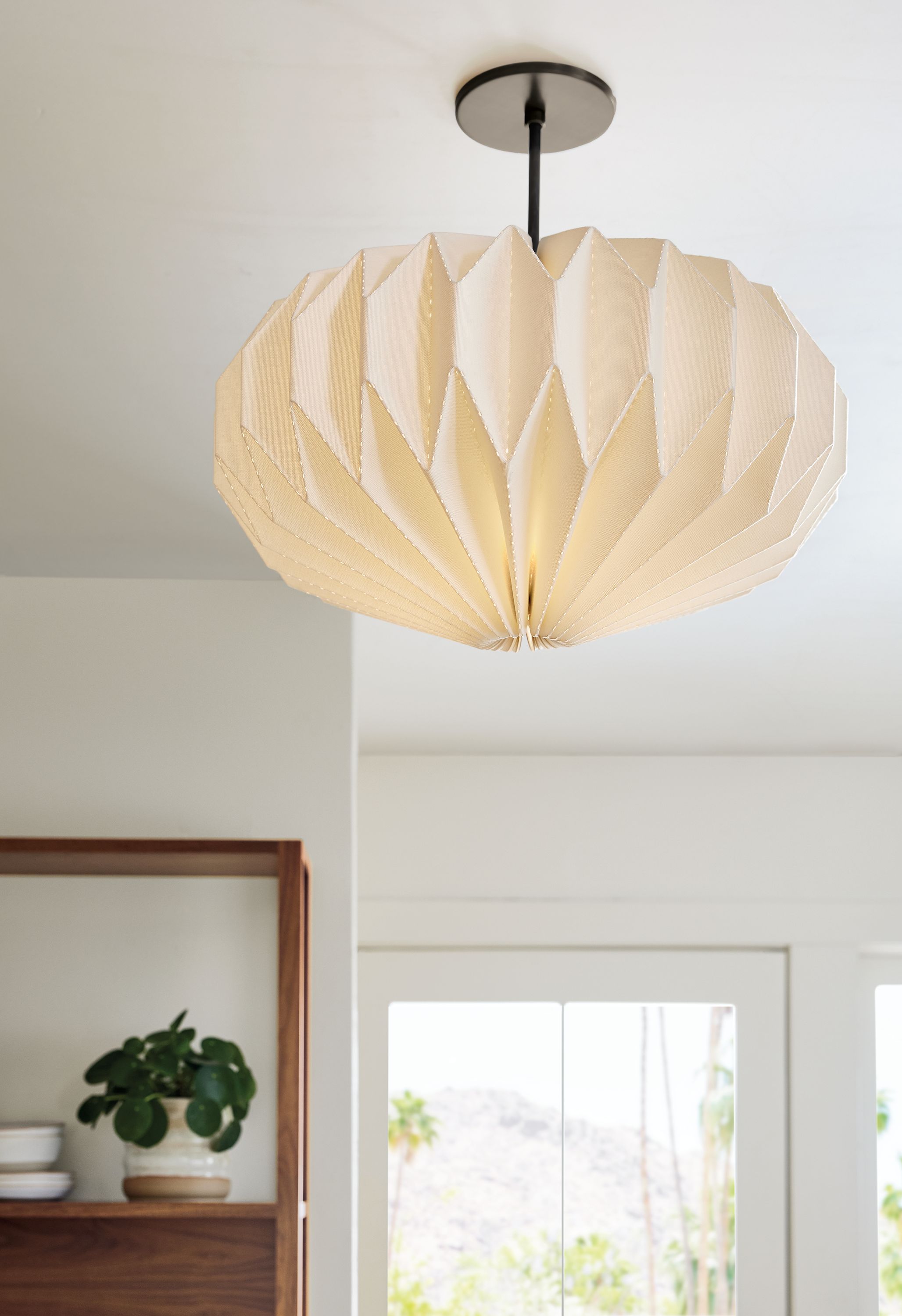 20 diam 17h saucer semi-flush mount in oil rubbed bronze