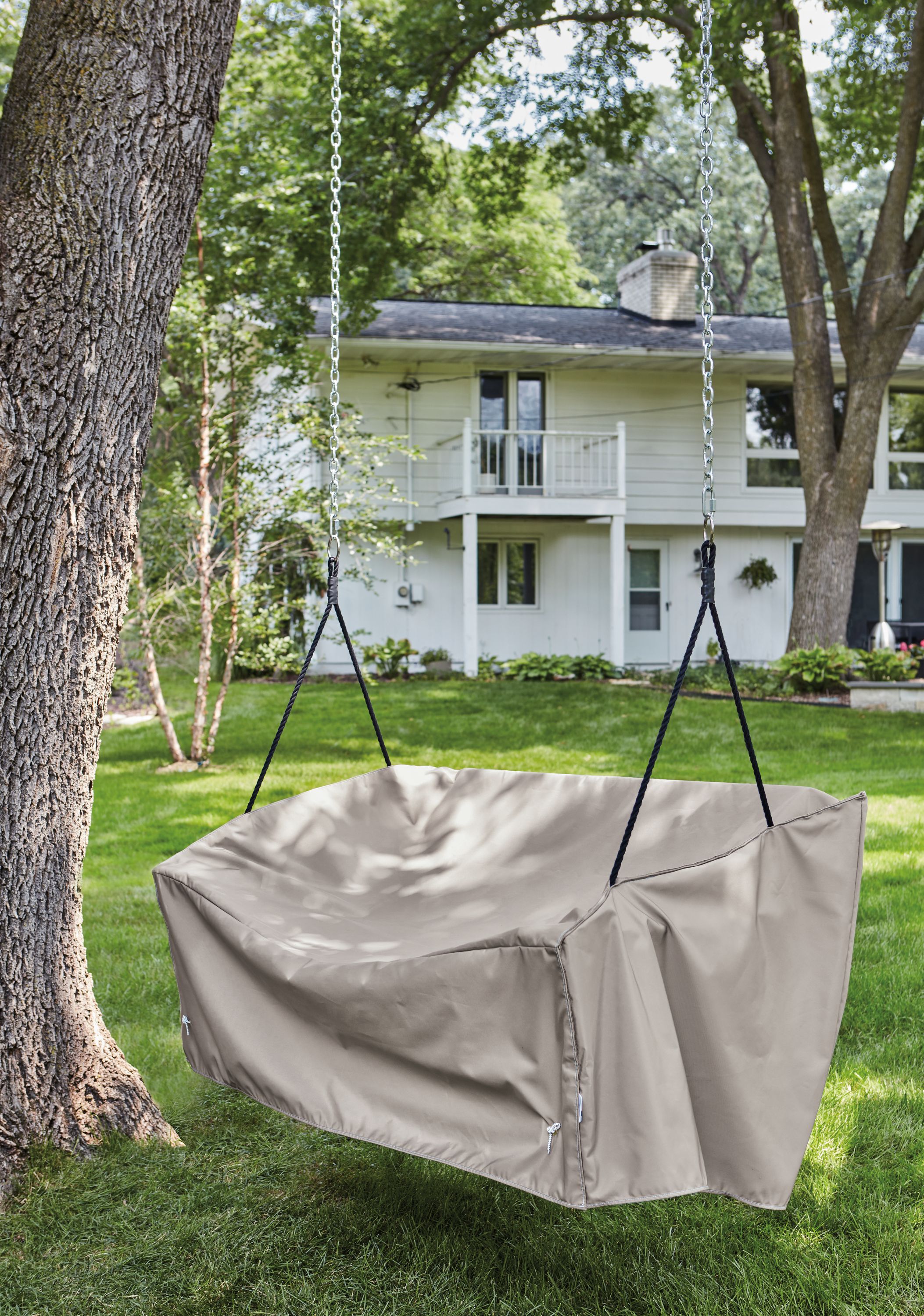 Outdoor image with Outdoor Cover for Emmett Swing.