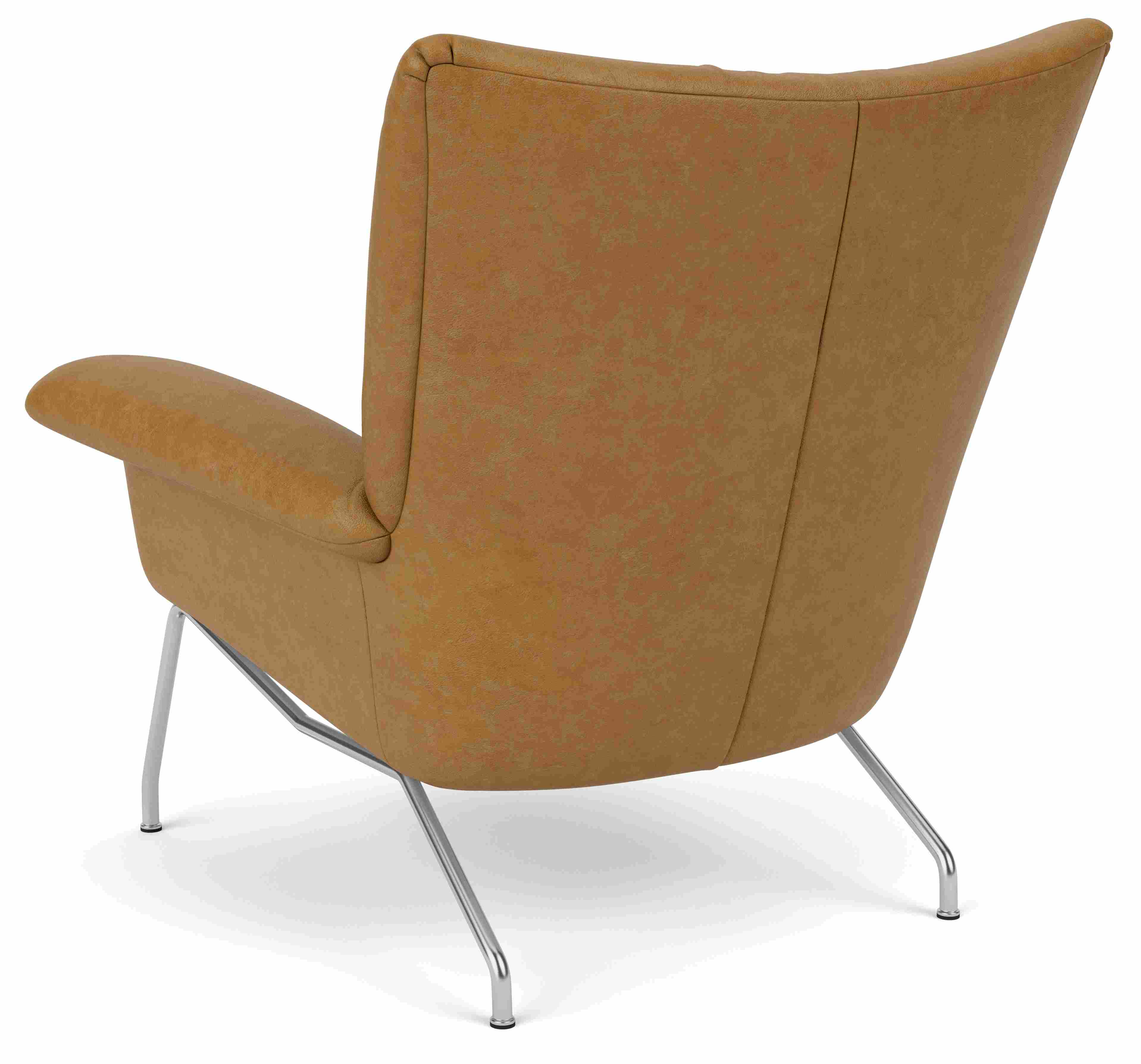 Back view of Paris Chair in Leather