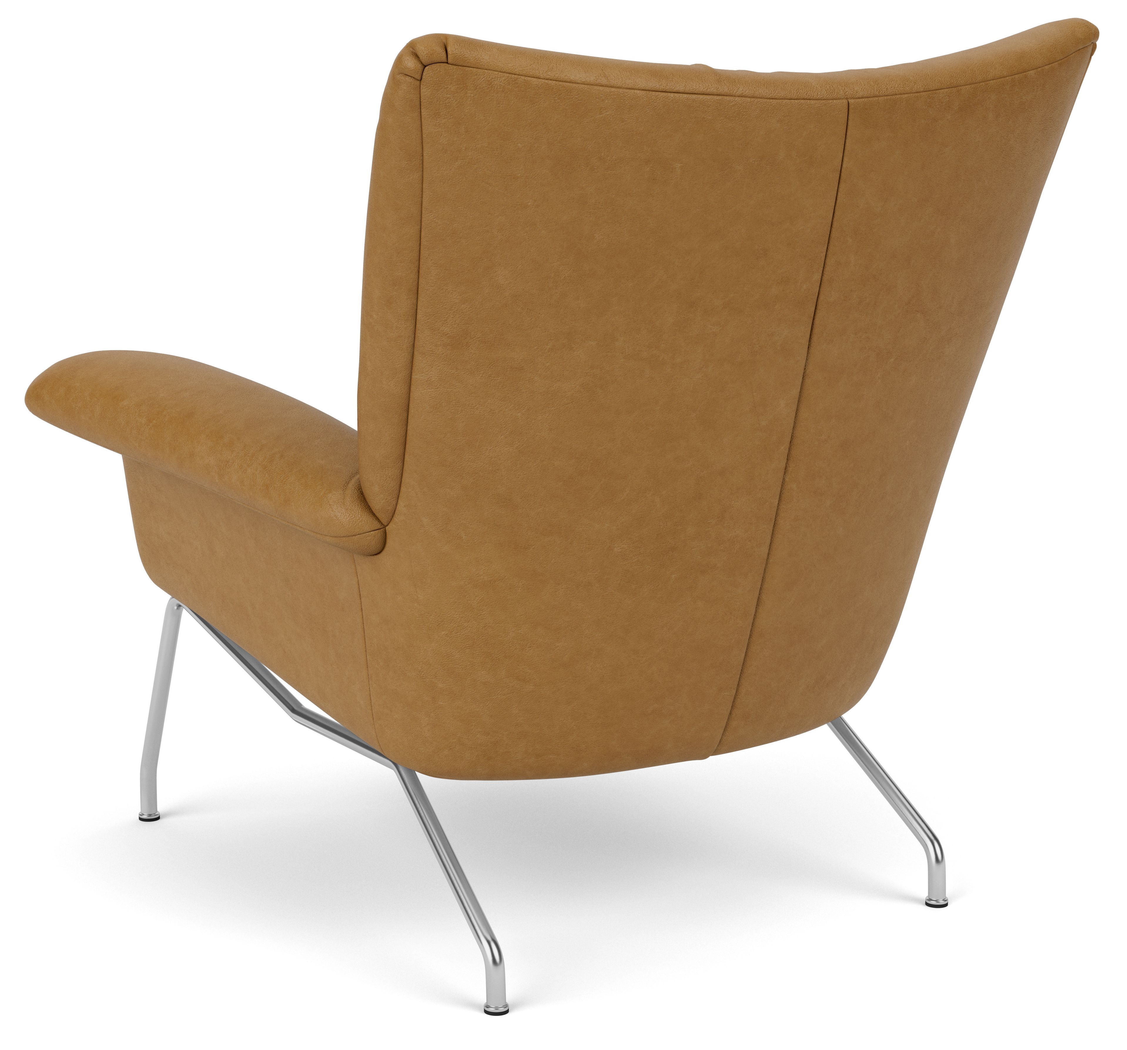 Back view of Paris Chair in Leather