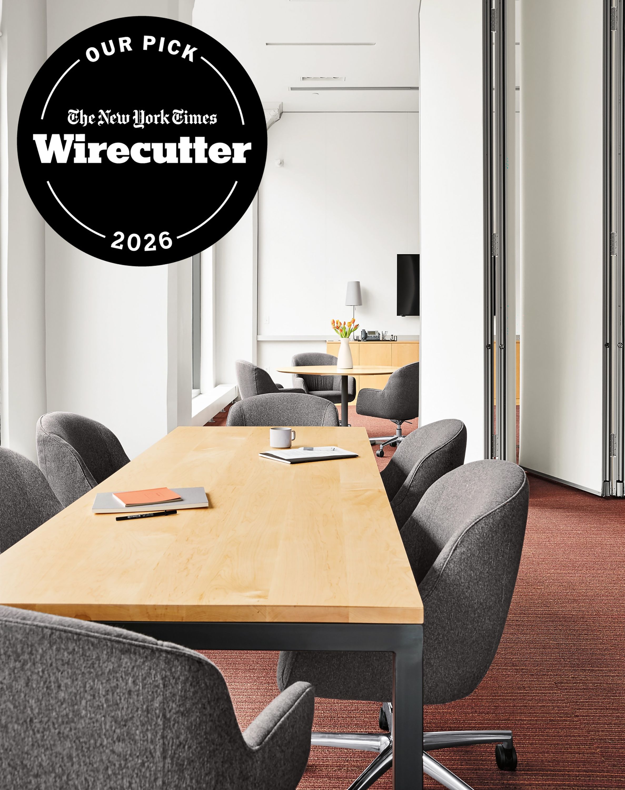 96w 34d 29h, 2" leg table - maple top with natural steel base