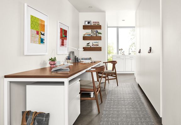 Parsons Desk with Drawers