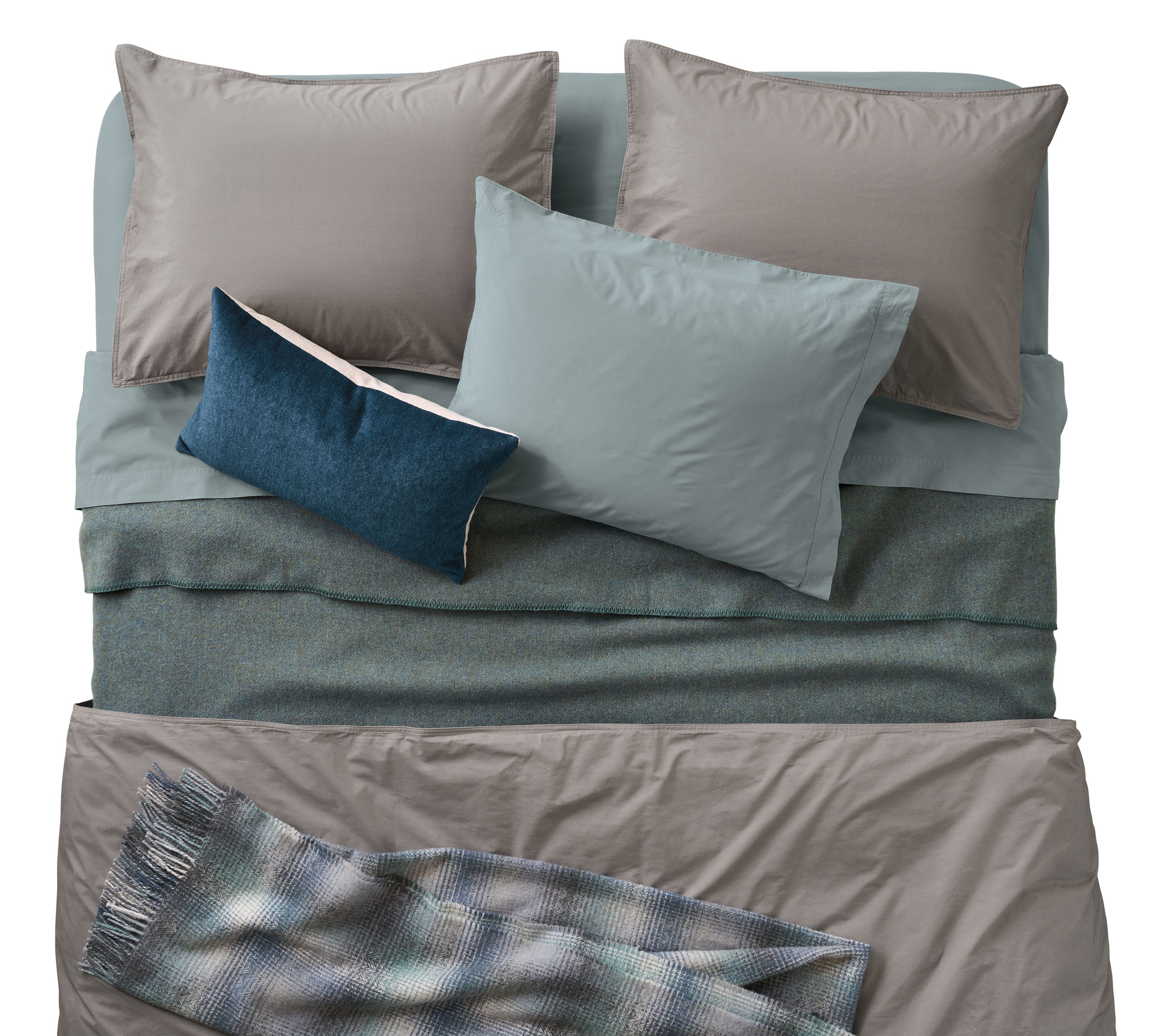 Soft Blues Bedding Bundle