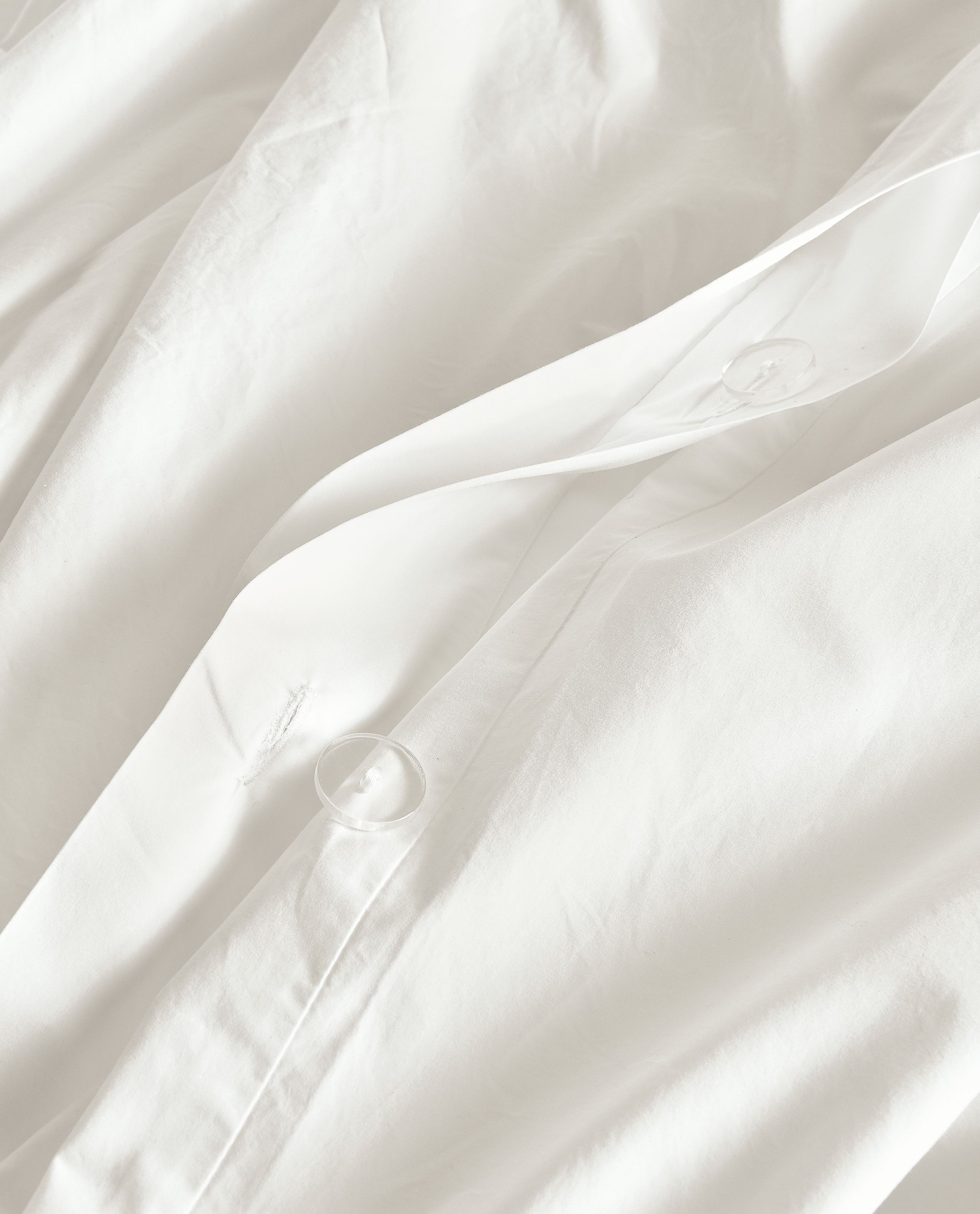 Signature Cotton Percale Duvet Cover & Shams - Modern Bedroom Furniture ...