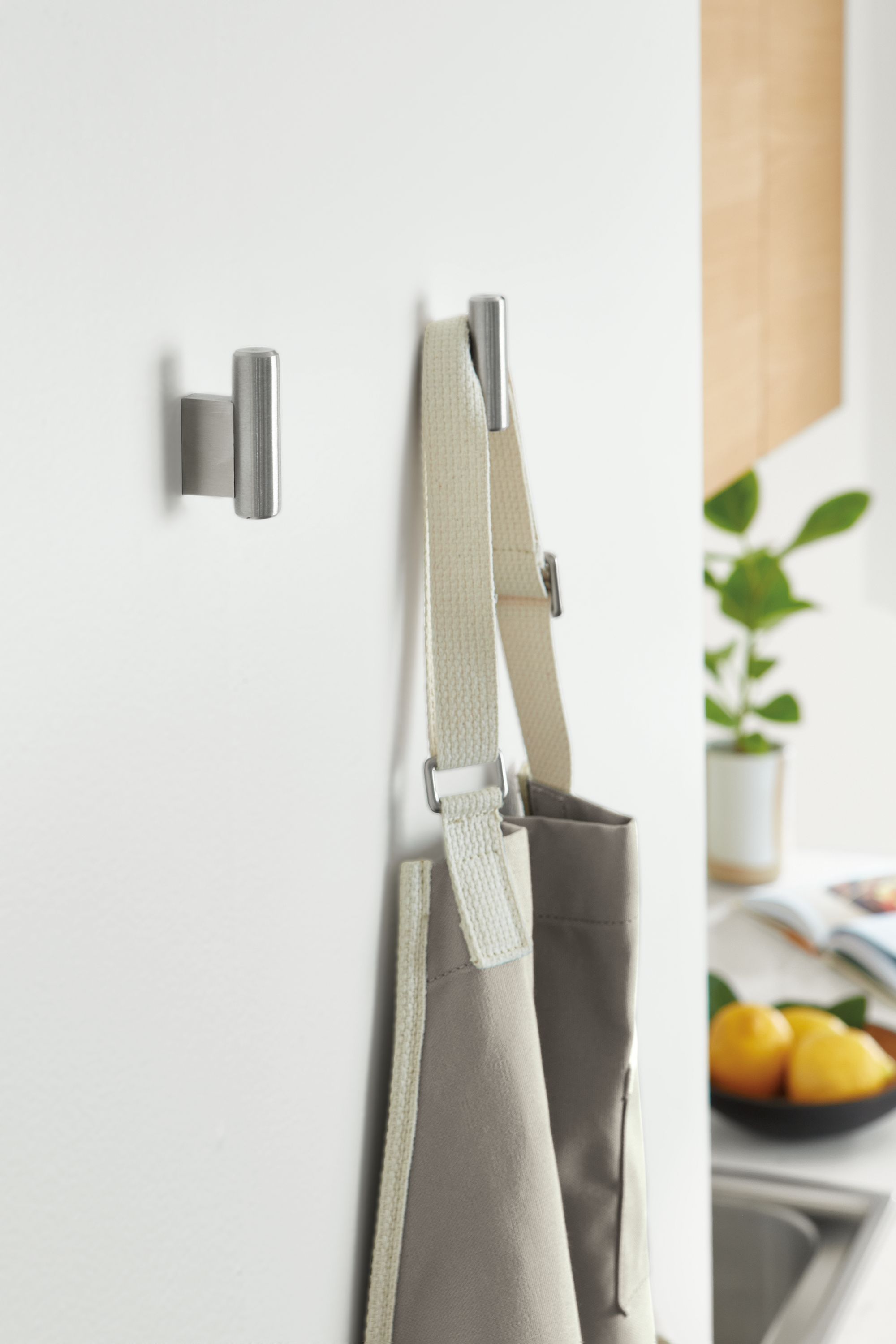 Pier wall hooks in stainless steel