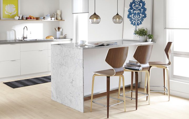 Pike Wood Counter Bar Stools