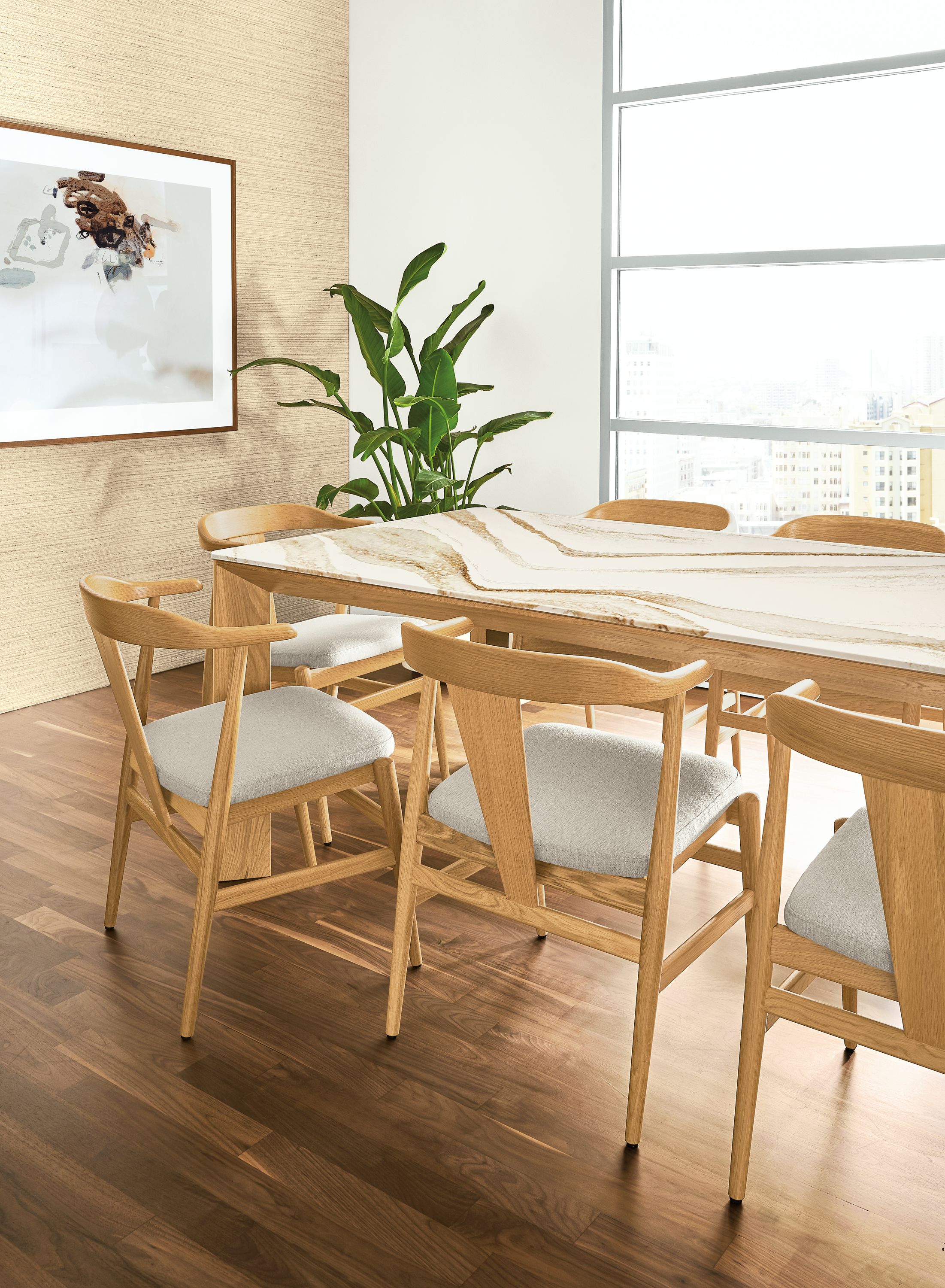 Pren Conference Table with Cambria Quartz Tops - Modern Bath Furniture ...
