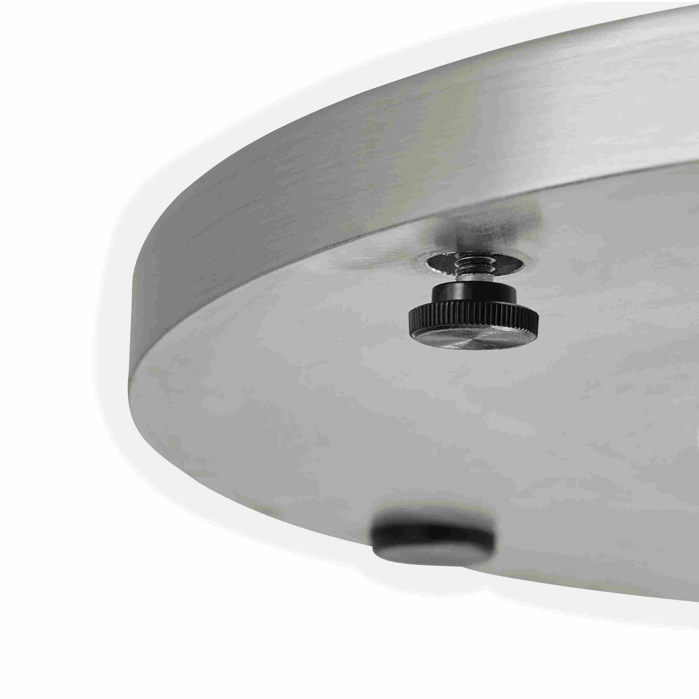 Detail of Rayne Floor Lamp Adjustable Leveling Foot.