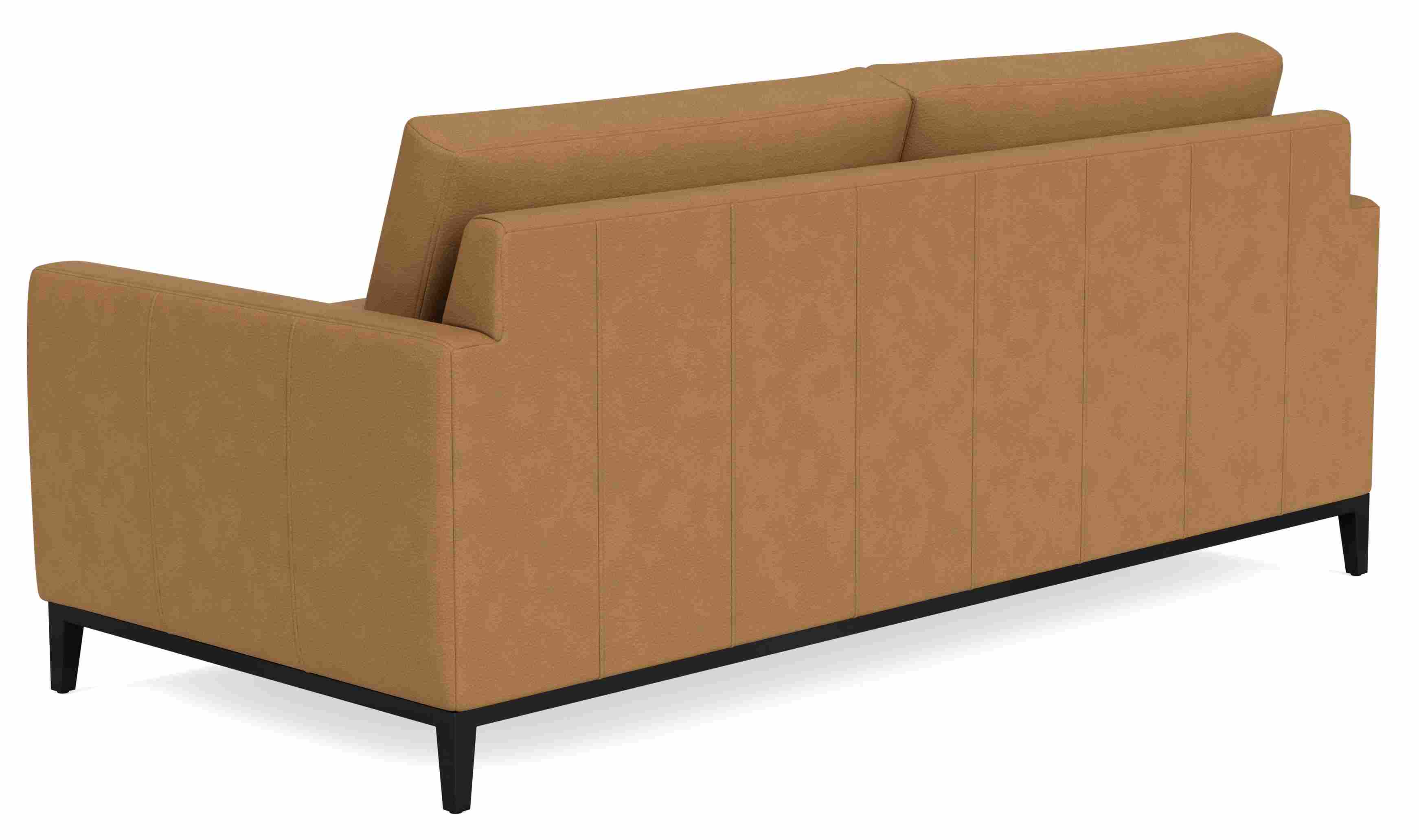 Back view of Robin 81" Sofa in Leather