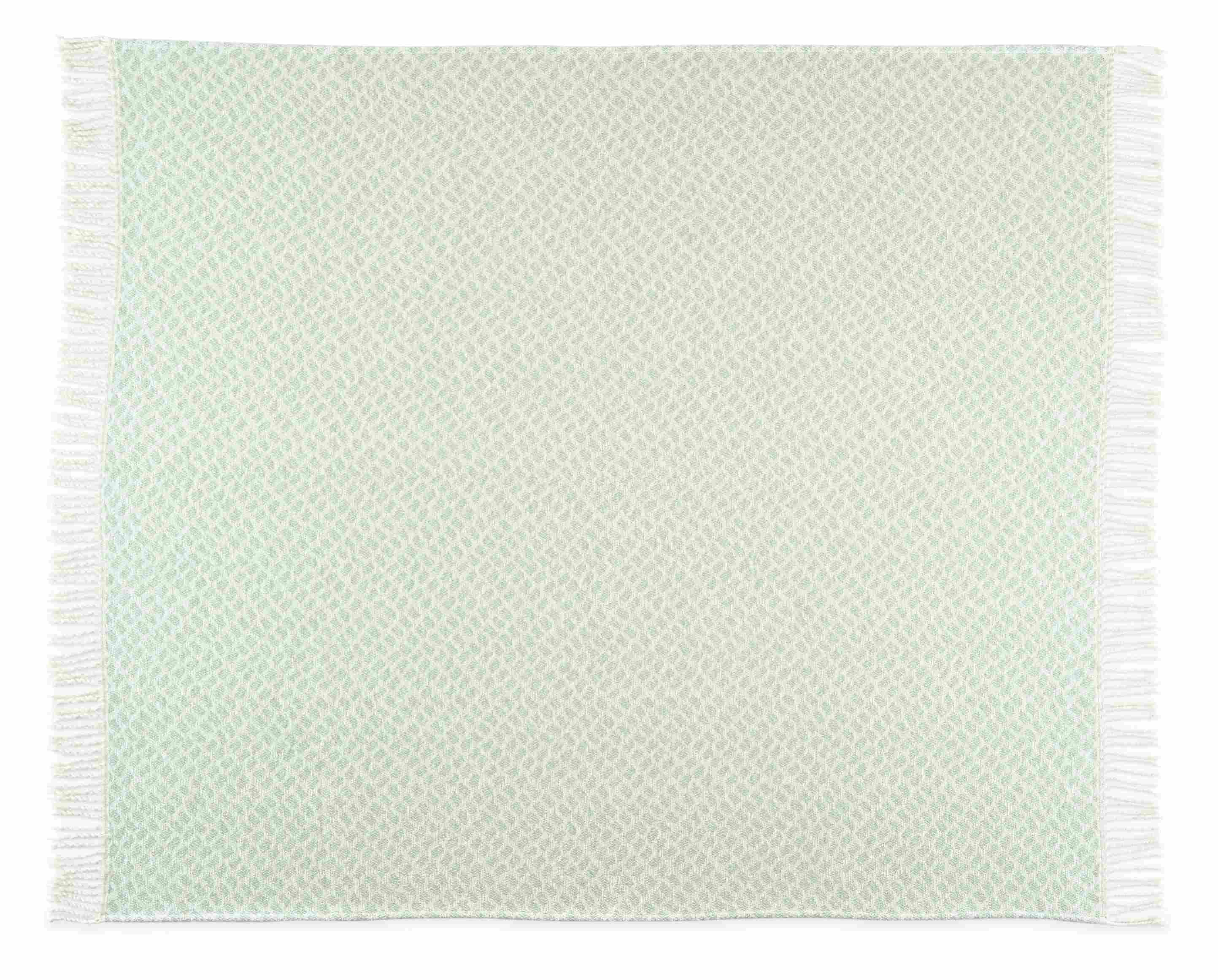 Rutland throw blanket in frost.