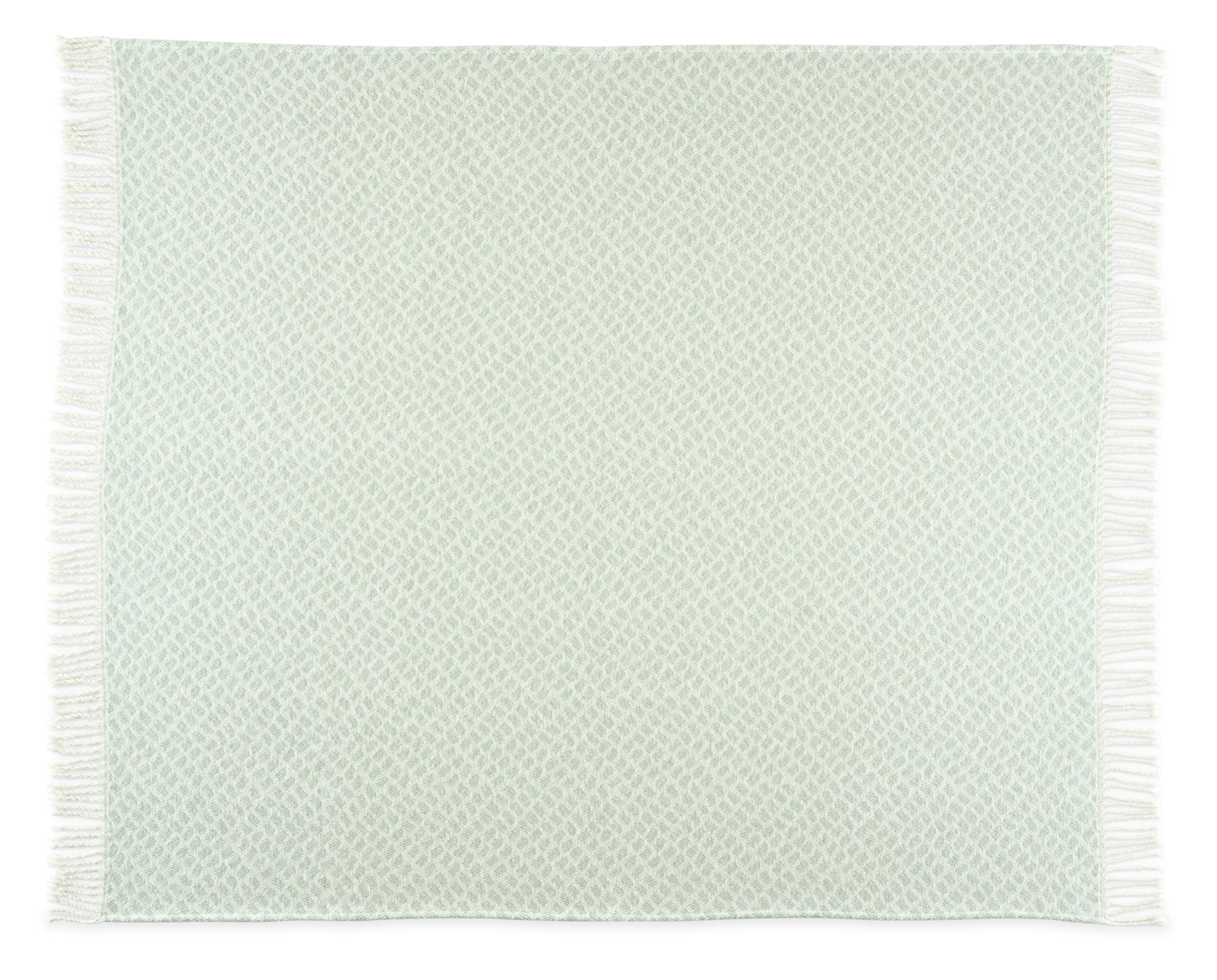 Rutland throw blanket in frost.