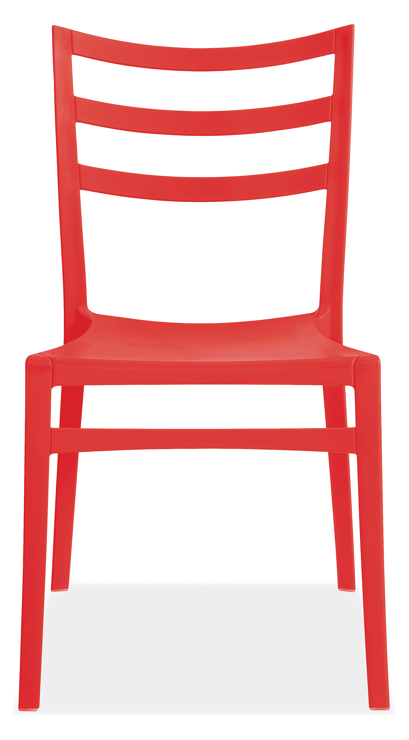 Front view of Sabrina Chair in Red.