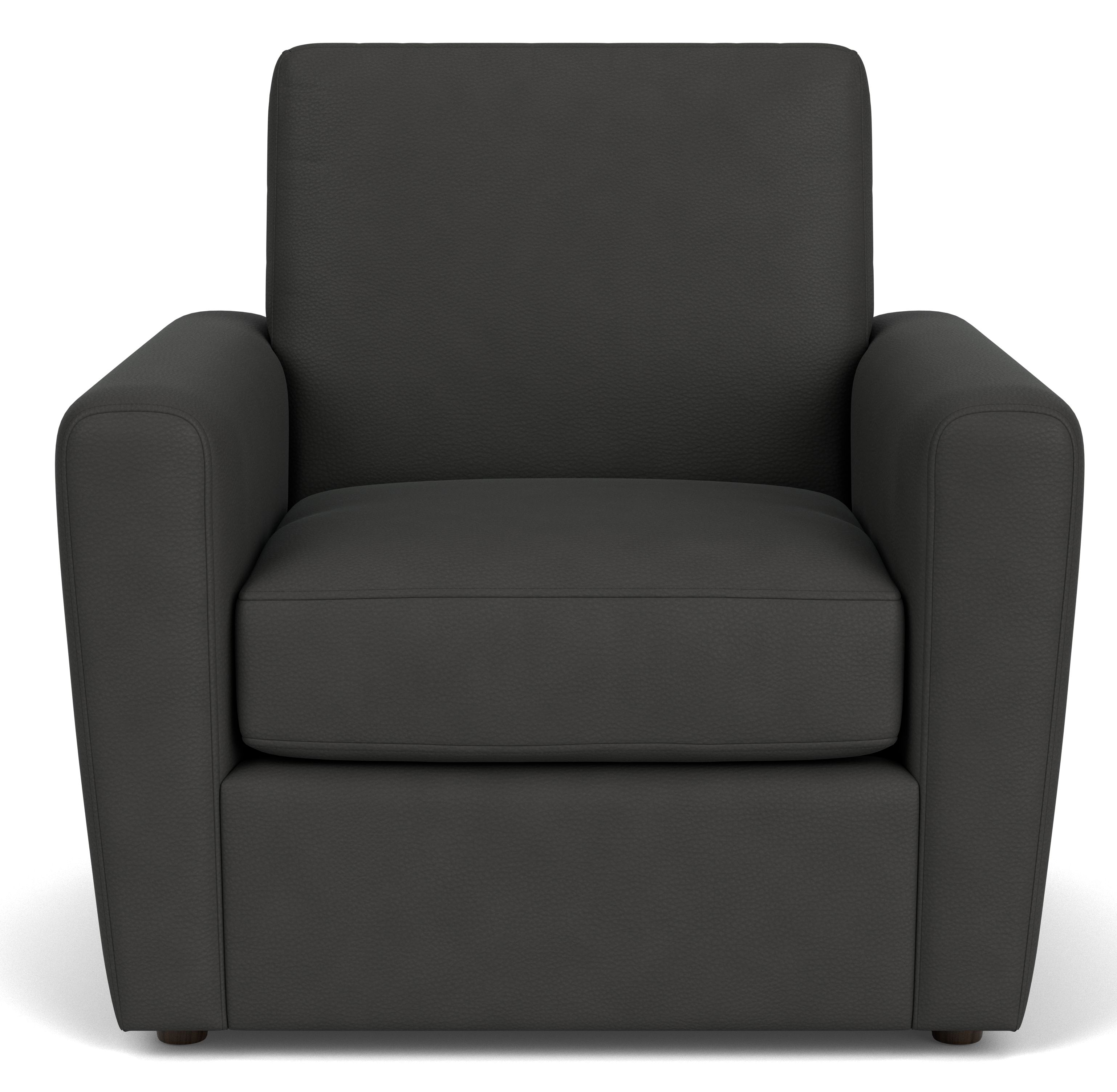 Seth Leather Chairs & Ottoman Room & Board