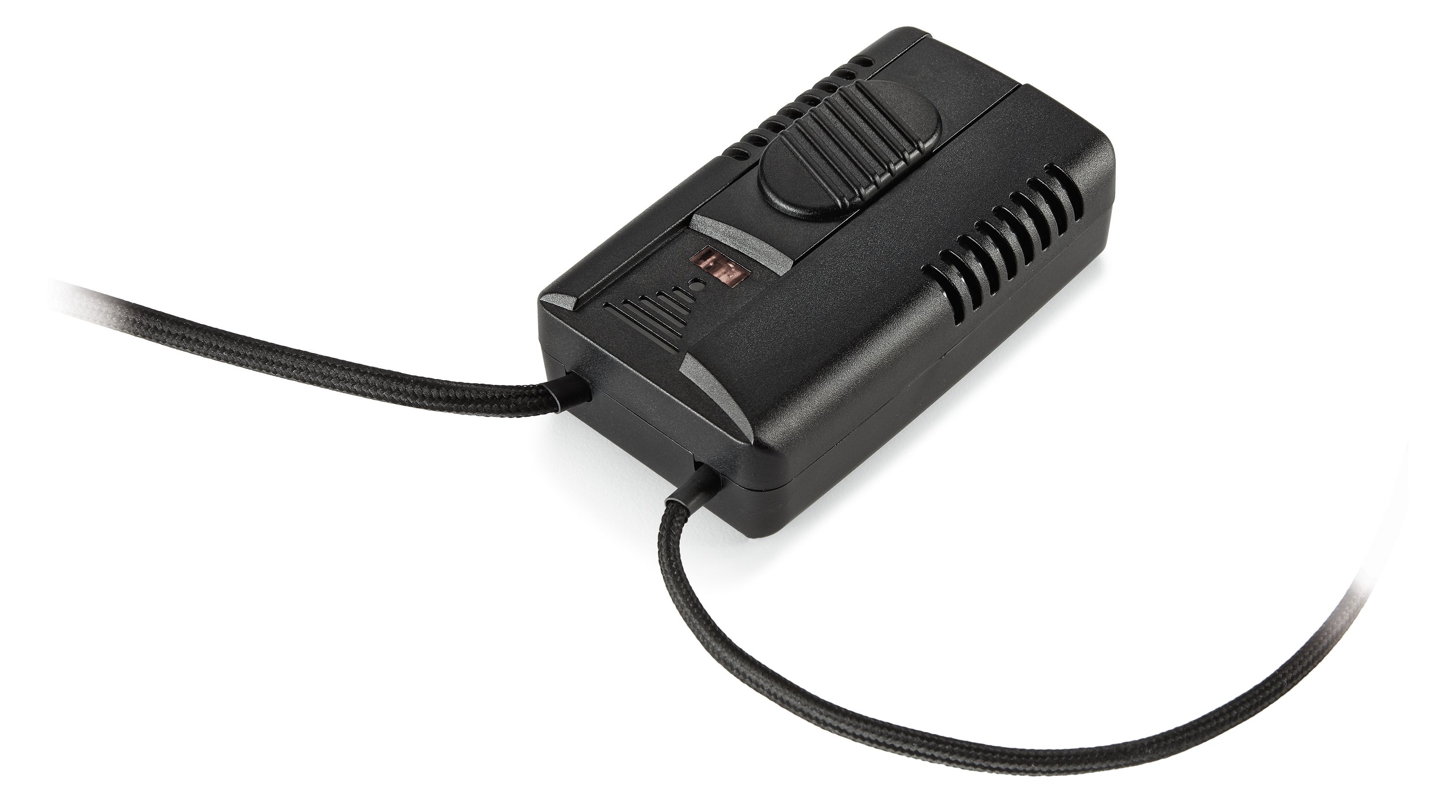 Detail of Sielaff table lamp switch- Black.