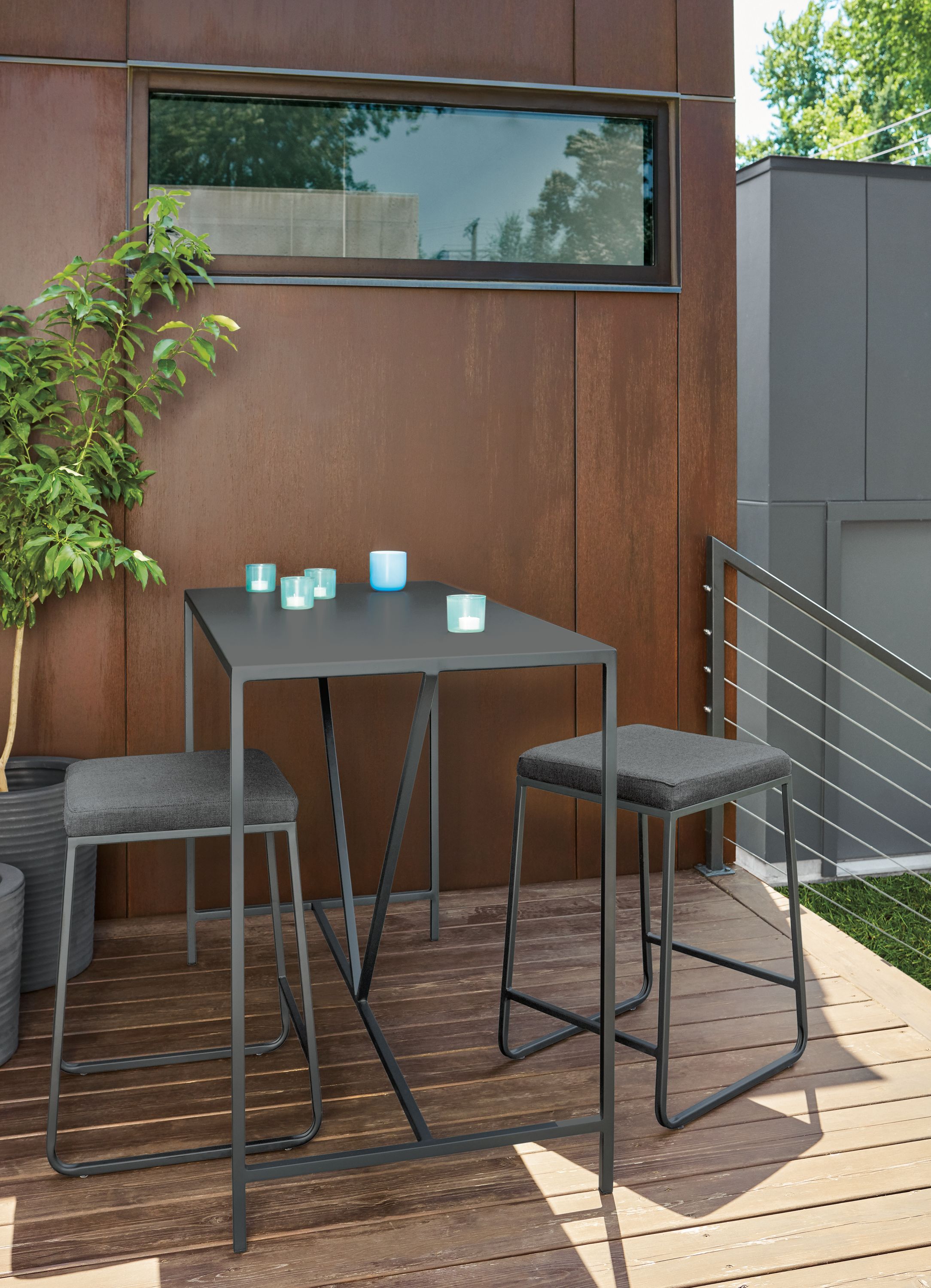 48w 24d 35h counter table in graphite