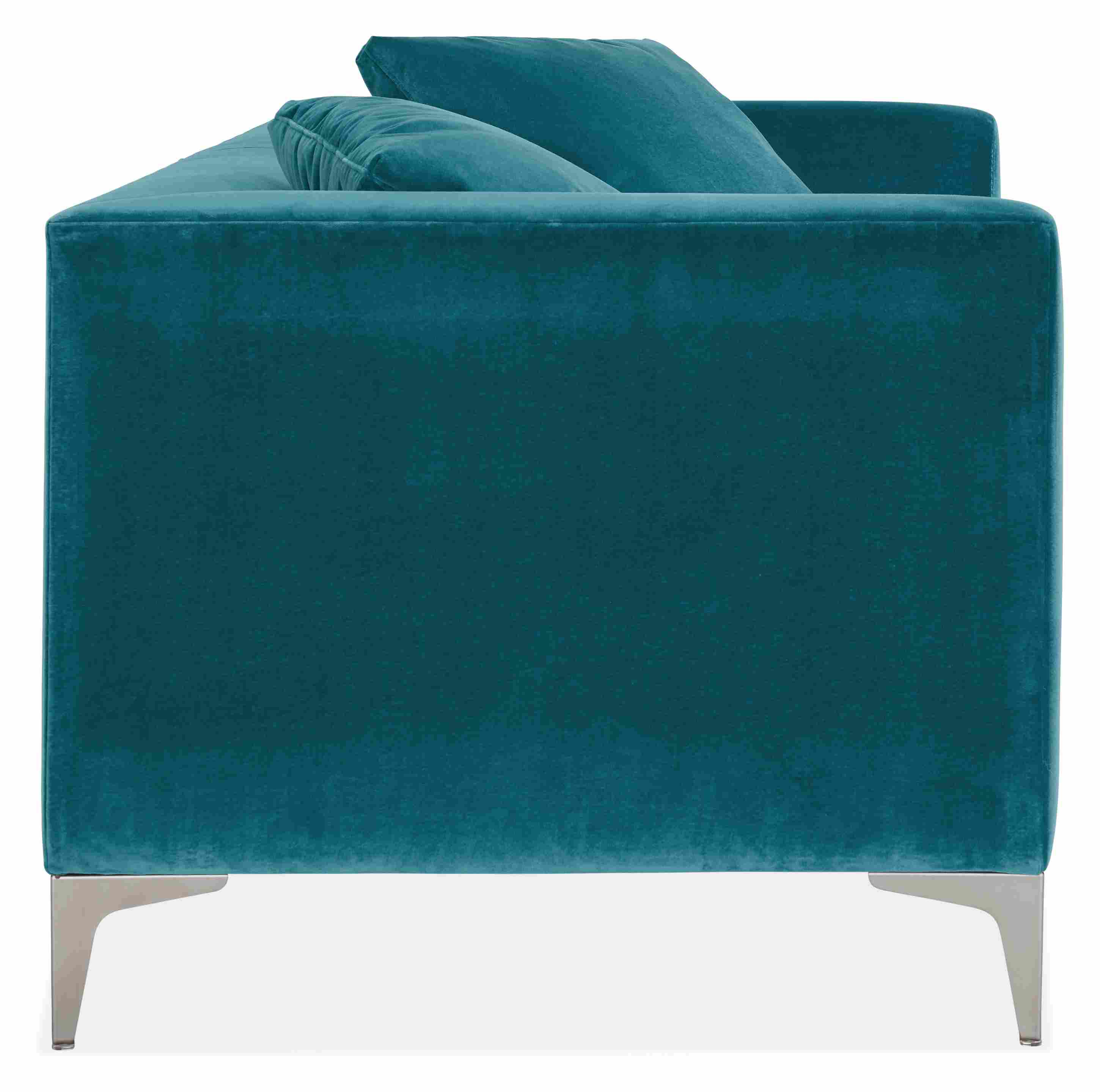 Side view of Sterling 96" Sofa in Vance Fabric.