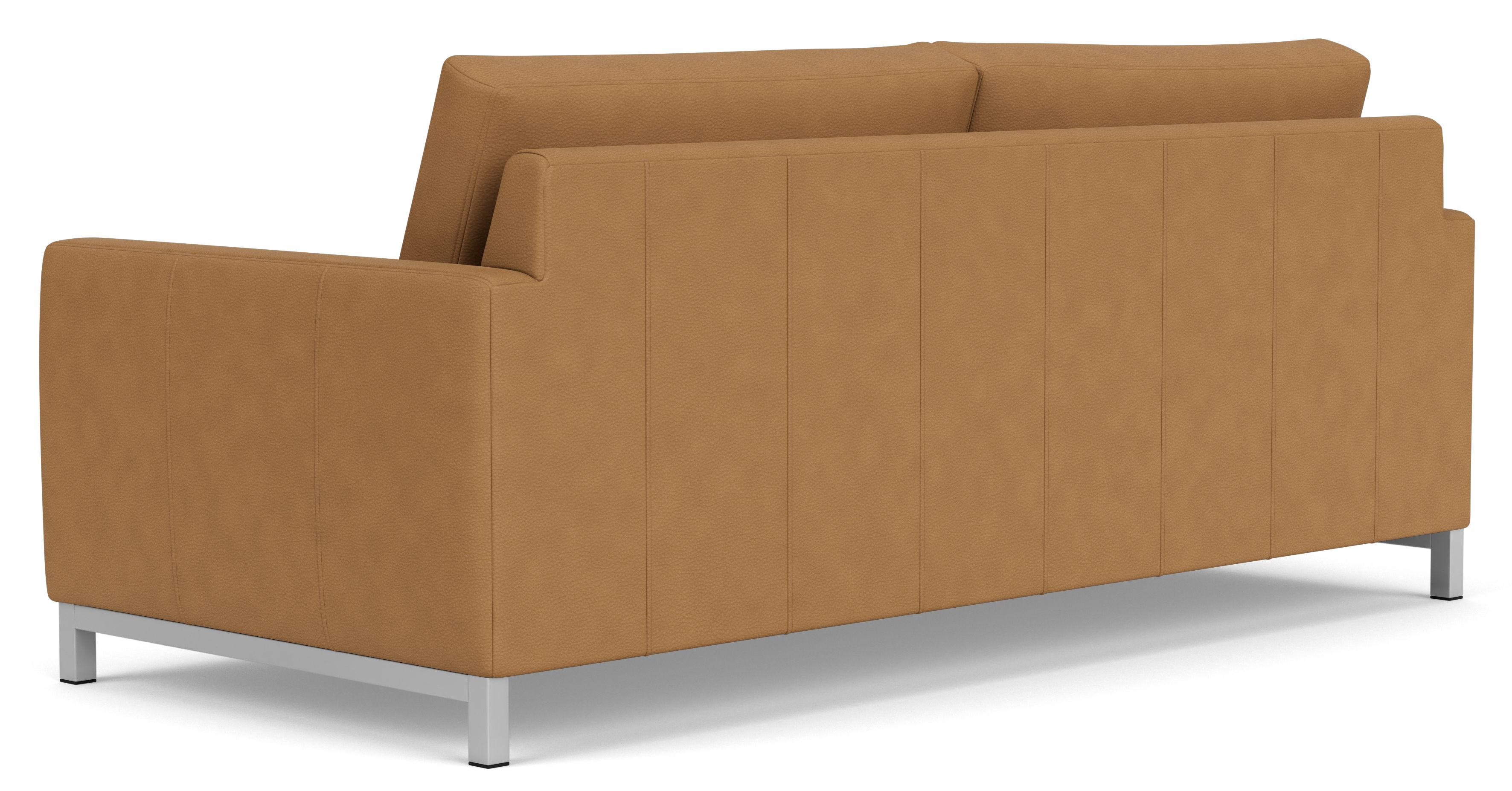 Back view of Stevens 81" Sofa in Leather