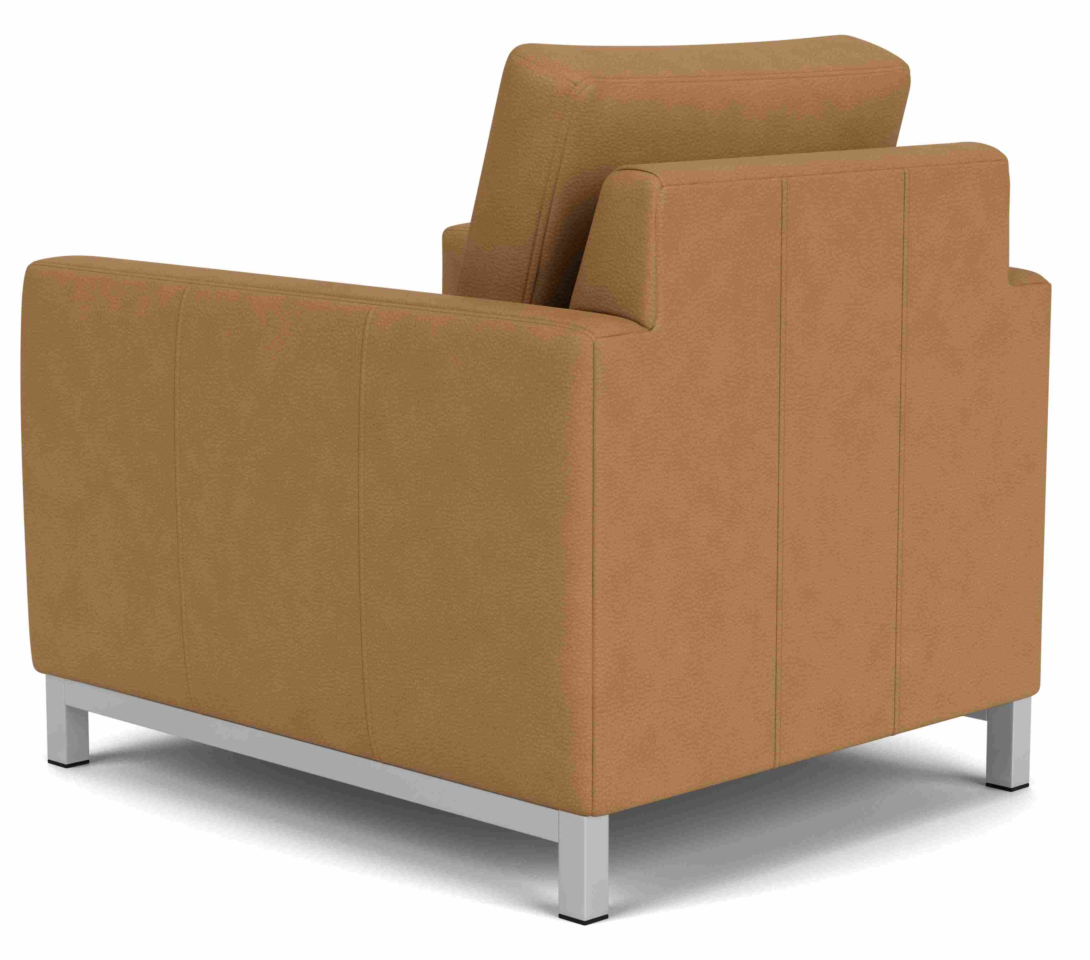 Back view of Stevens 32" Chair in Leather